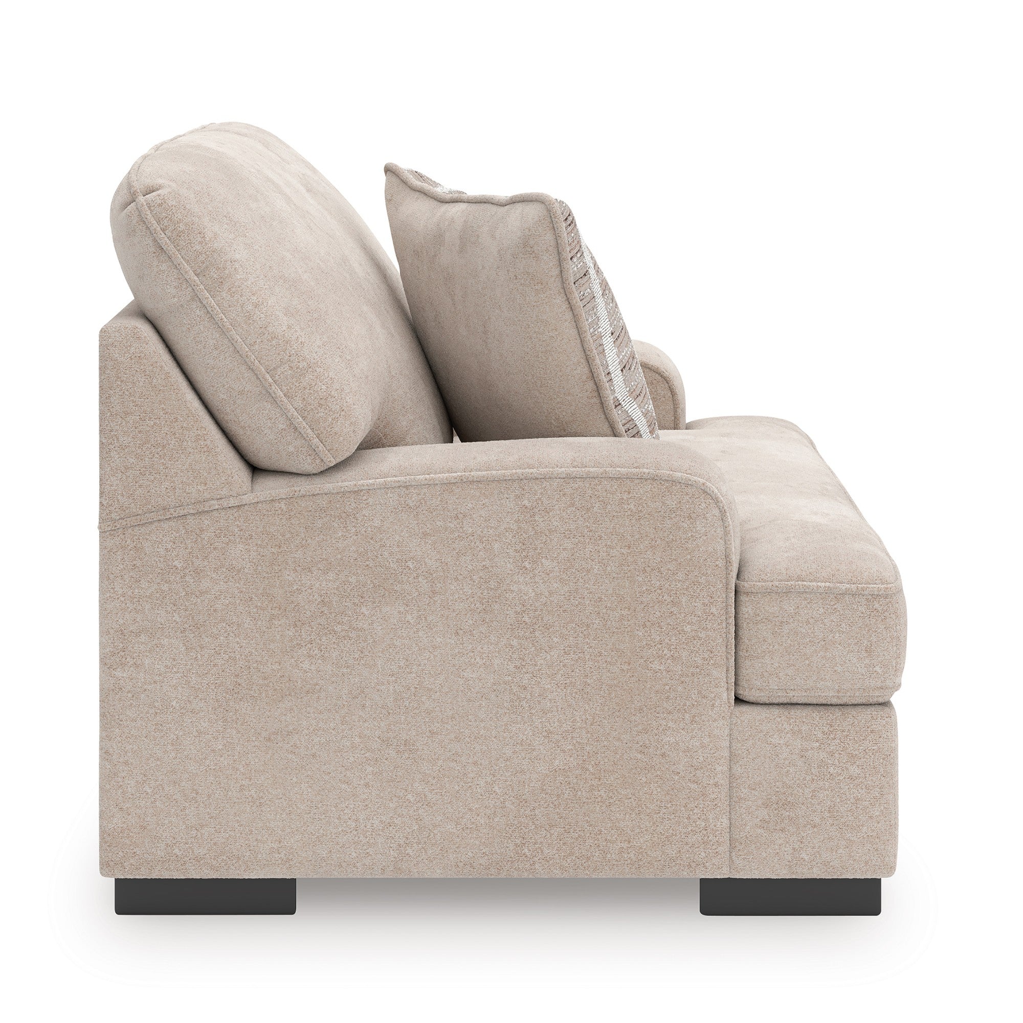 High Profile Oversize Chair in Taupe