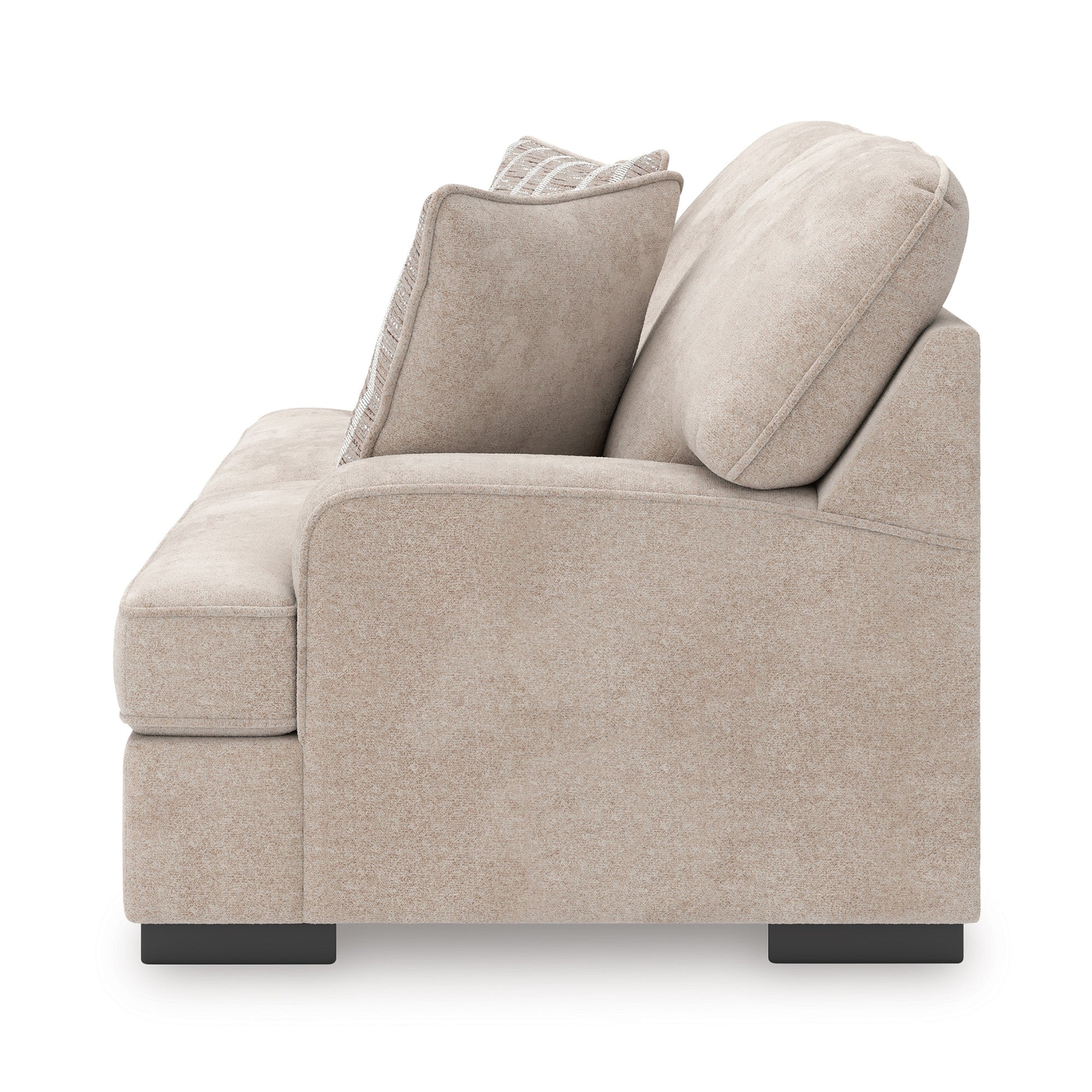 High Profile Sofa Set in Taupe