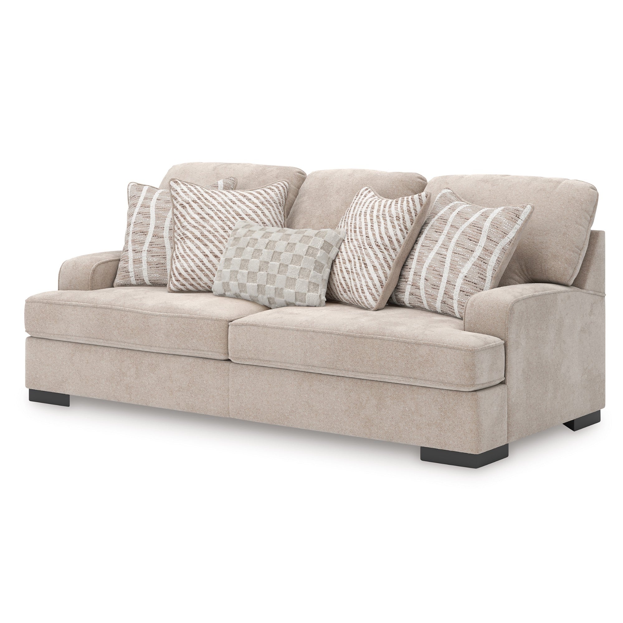 High Profile Sofa in Taupe