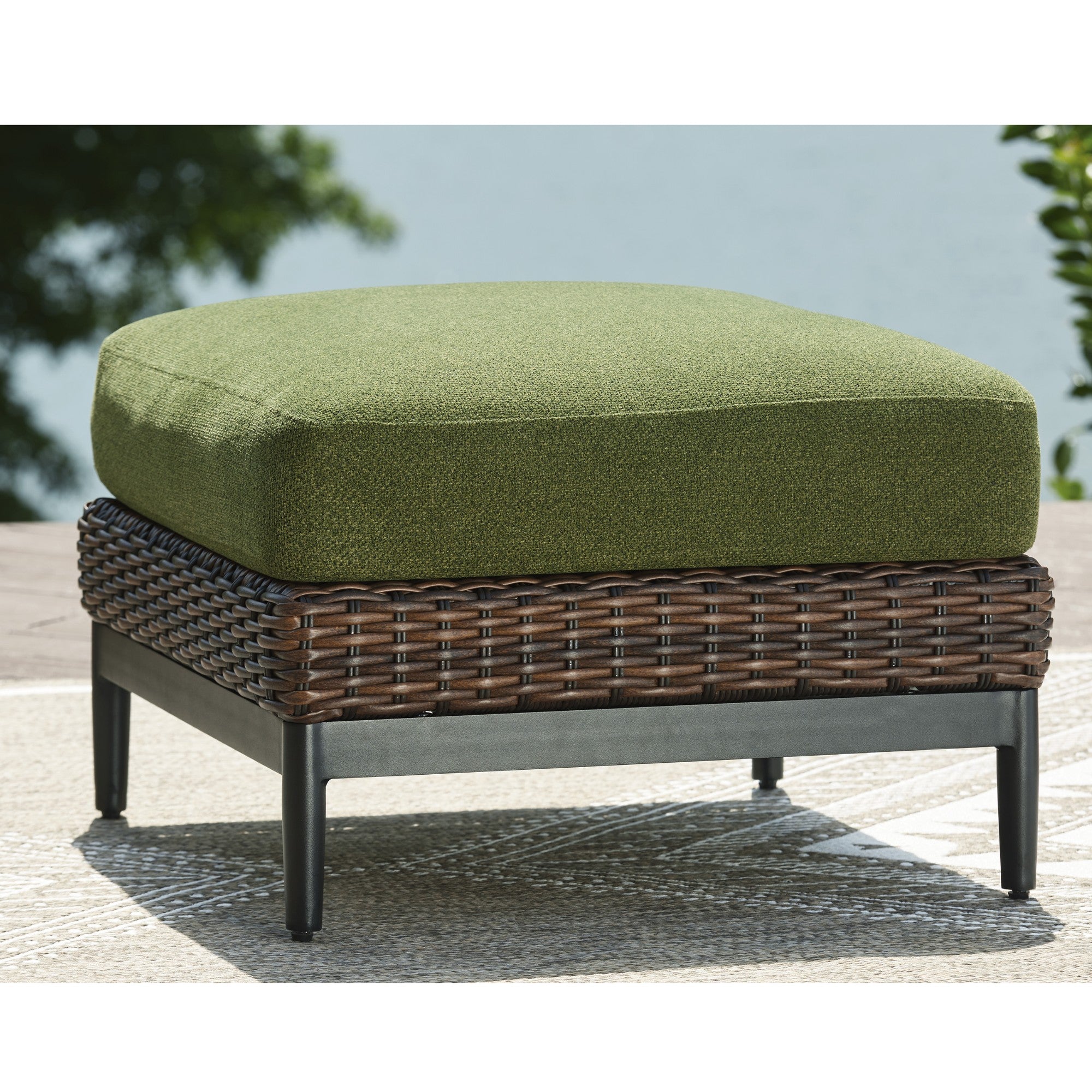 Horizon Hall Ottoman with Cushion