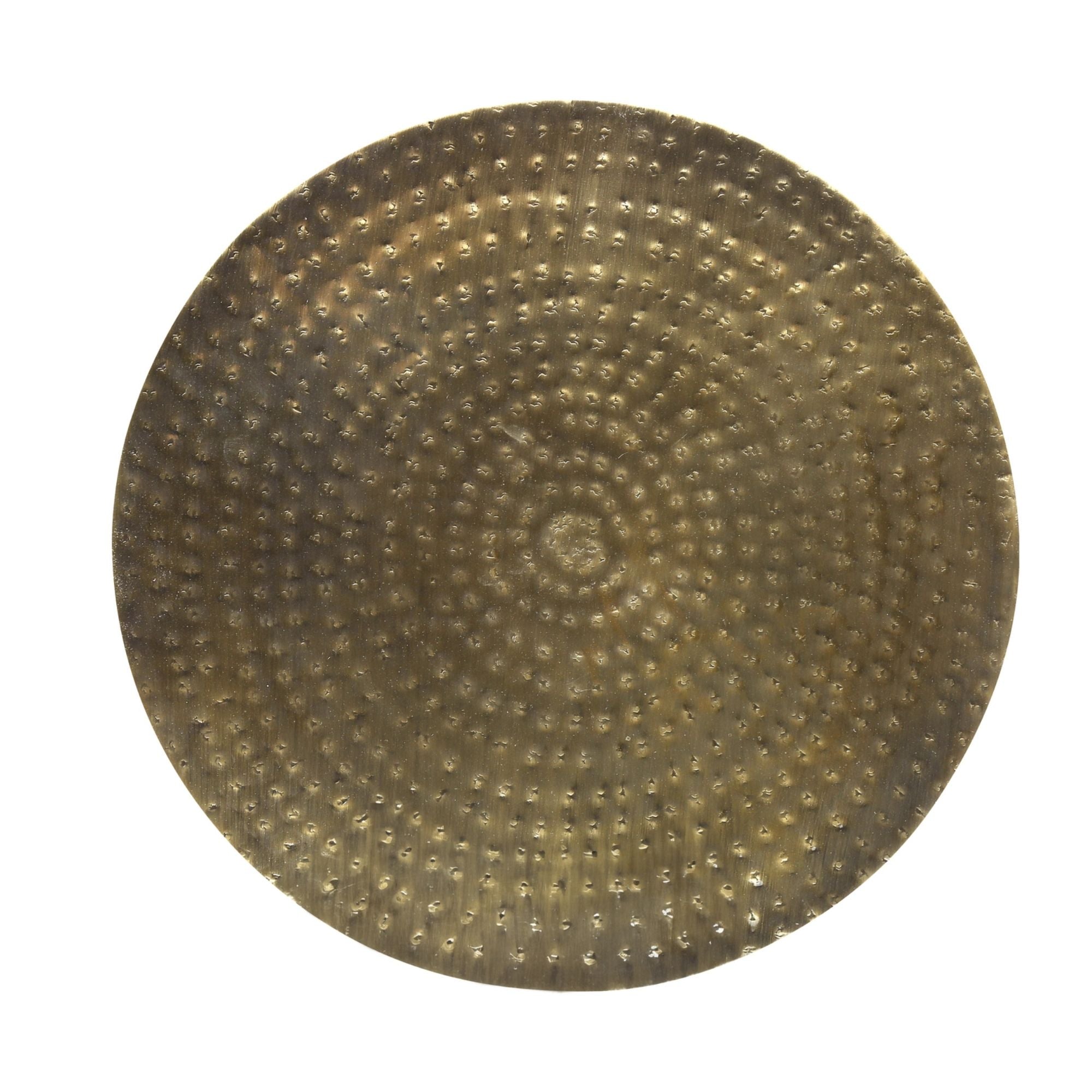 Gold Orvian Accent Table by Monarch Specialties with sleek modern design and round tabletop, perfect for living room decor.