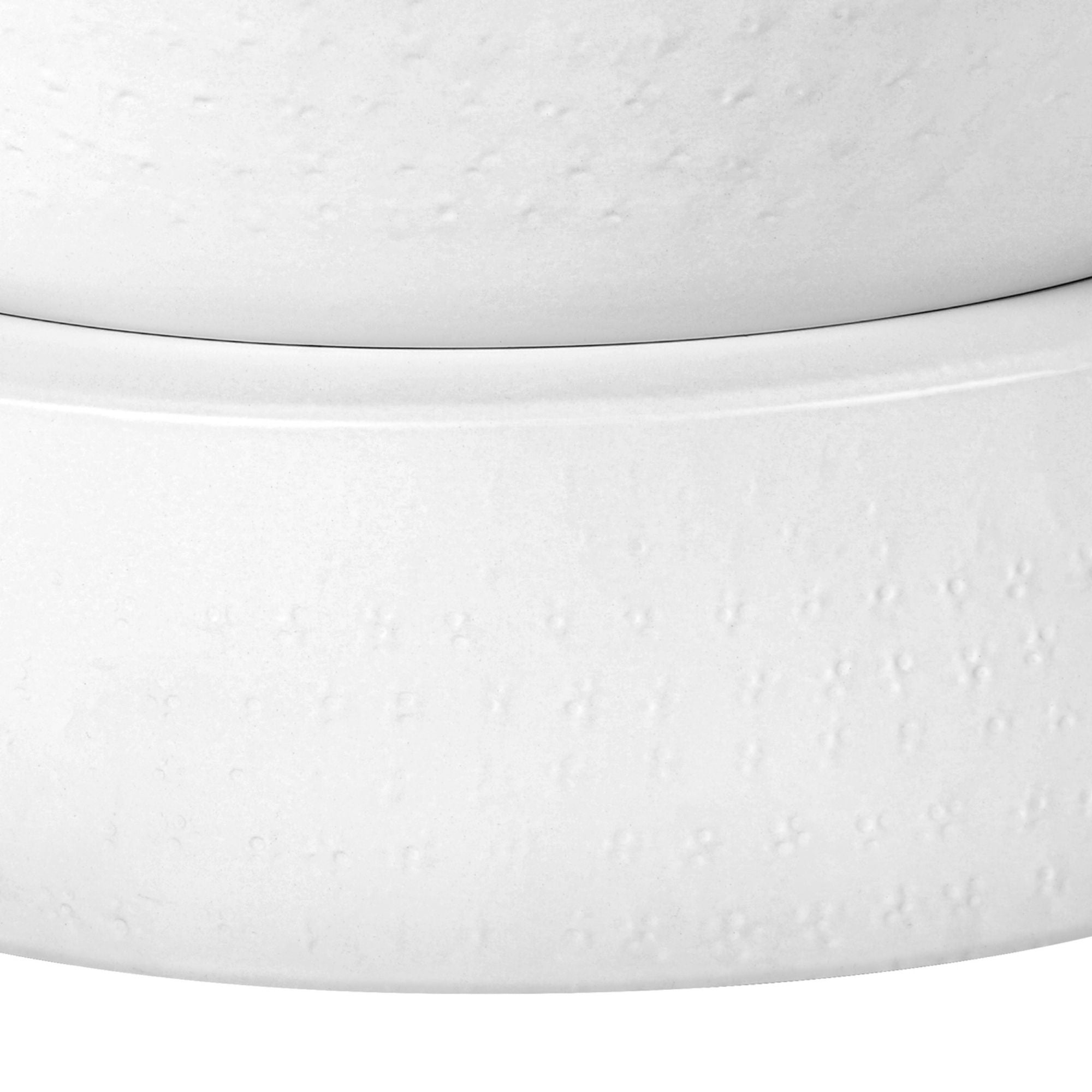 White Avelon Accent Table by Monarch Specialties with sleek modern design and smooth surface.