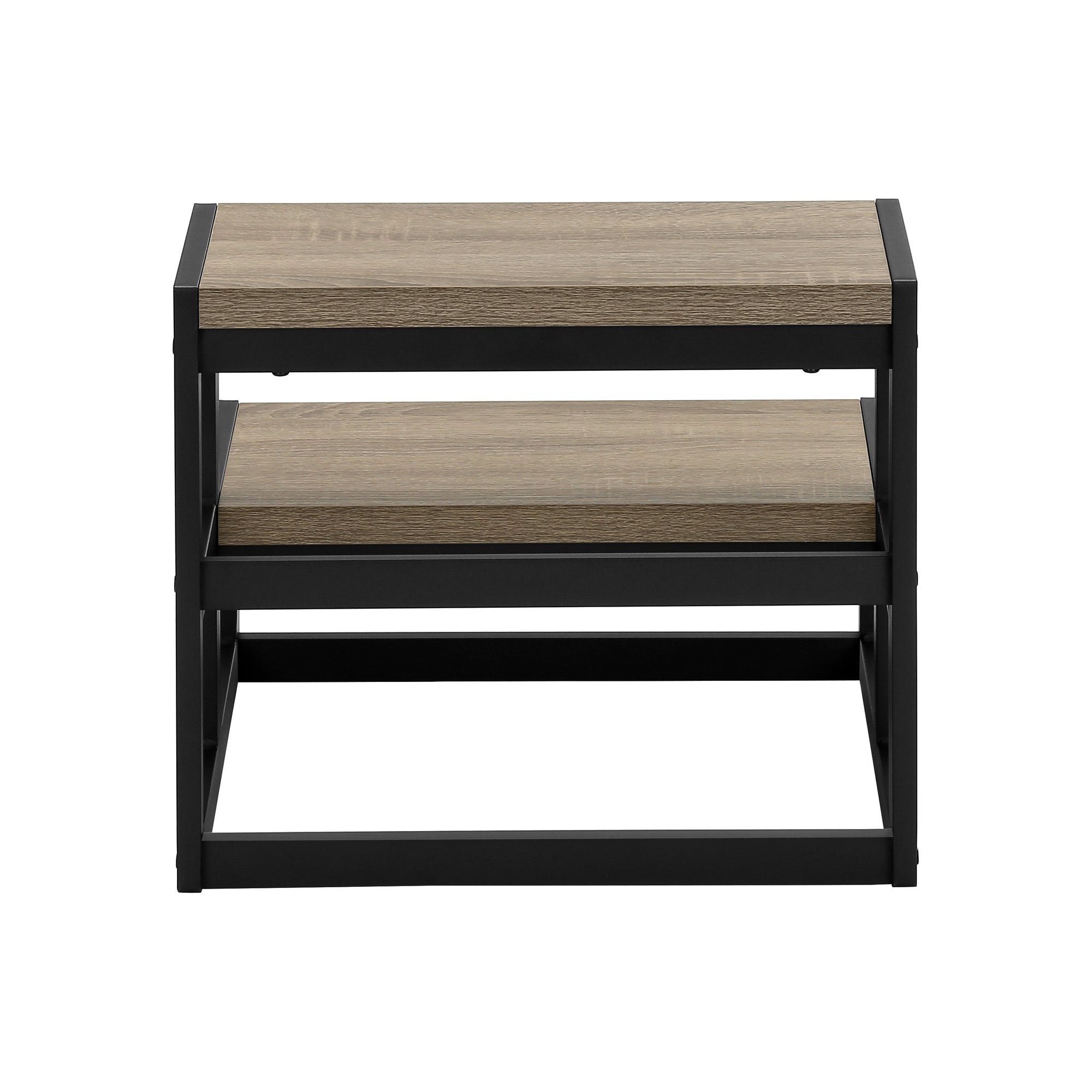 Modern Monarch Specialties 2-step stool ladder with sturdy steps and sleek design, ideal for reaching higher shelves.
