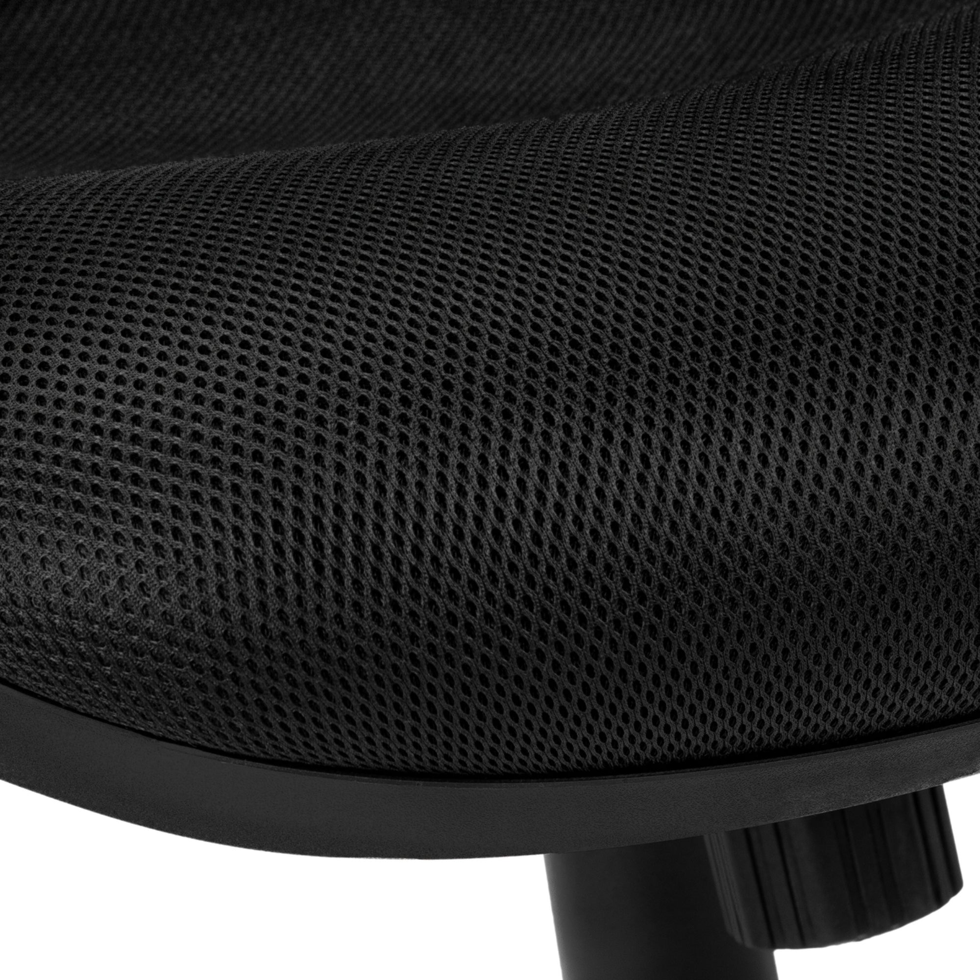 Black Monarch Specialties executive high-back mesh office chair with ergonomic design and adjustable features.