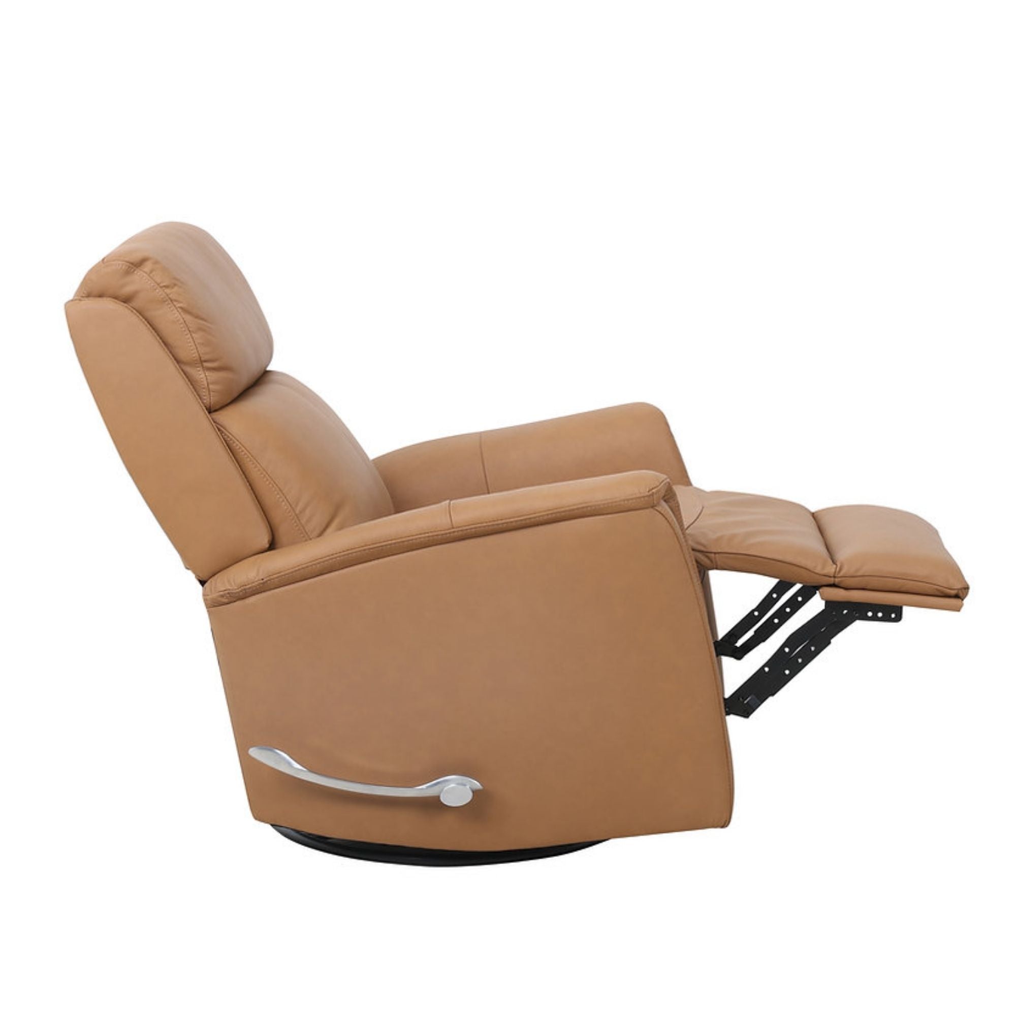 Monroe Rocking Recliner in Caramel Brown