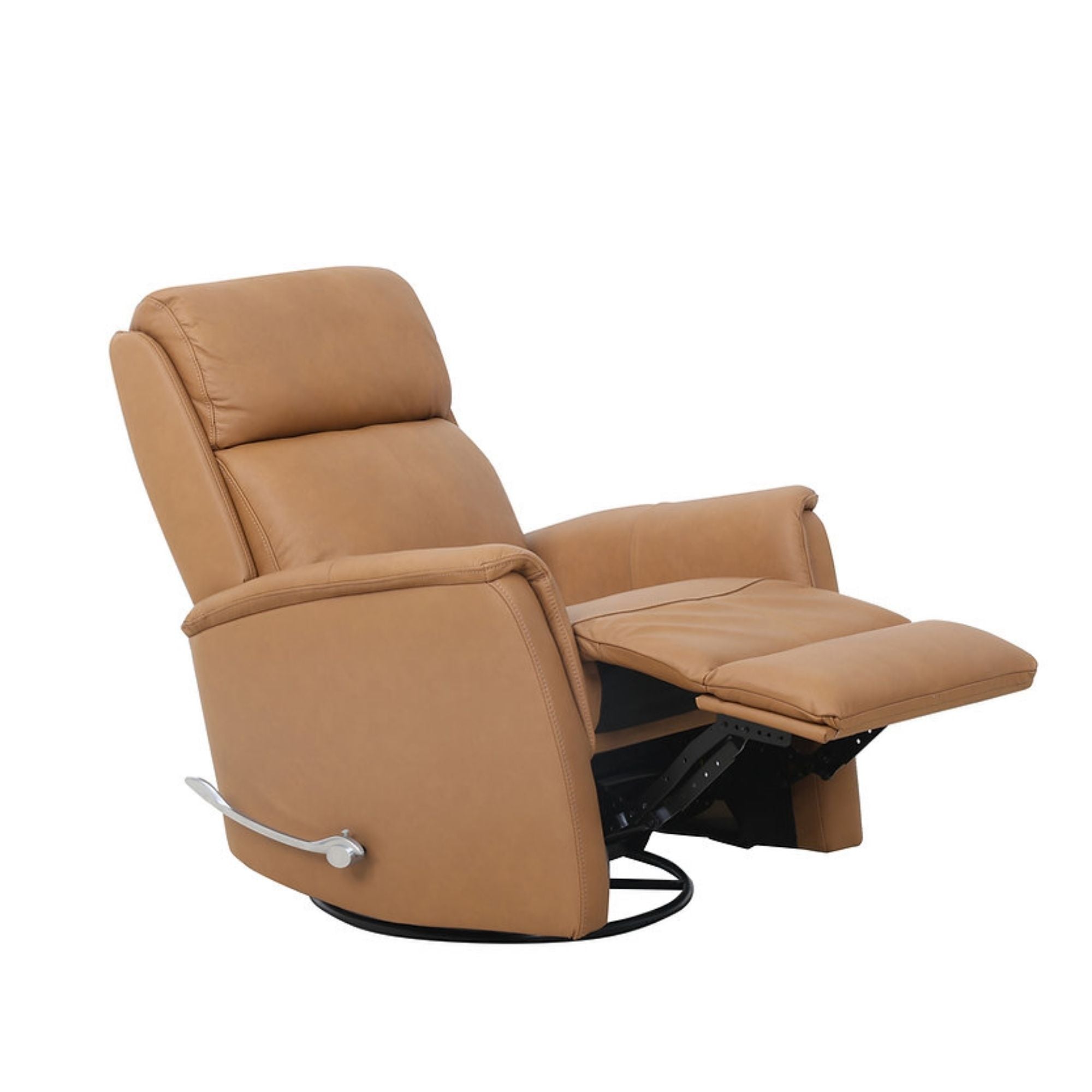 Monroe Rocking Recliner in Caramel Brown