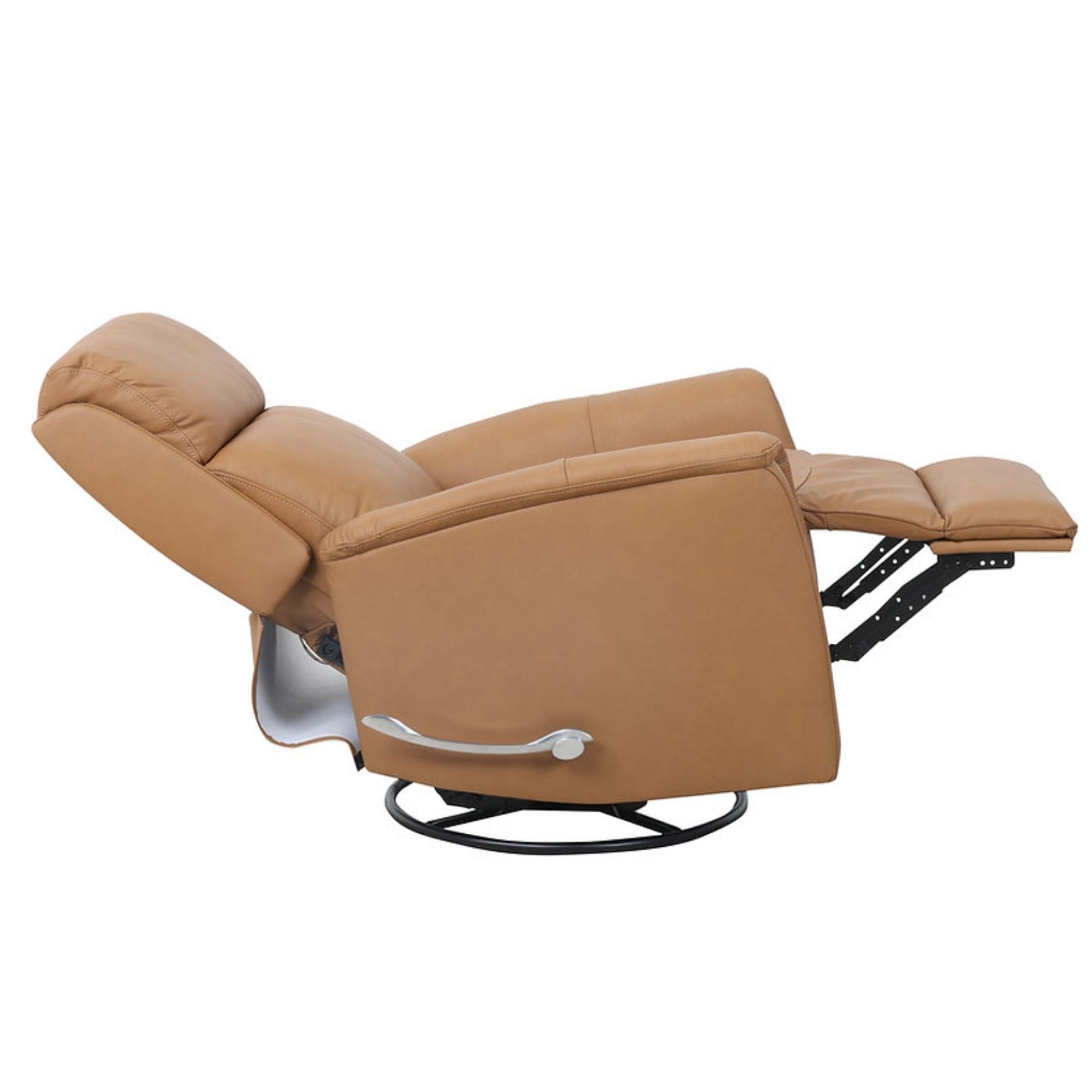 Monroe Rocking Recliner in Caramel Brown