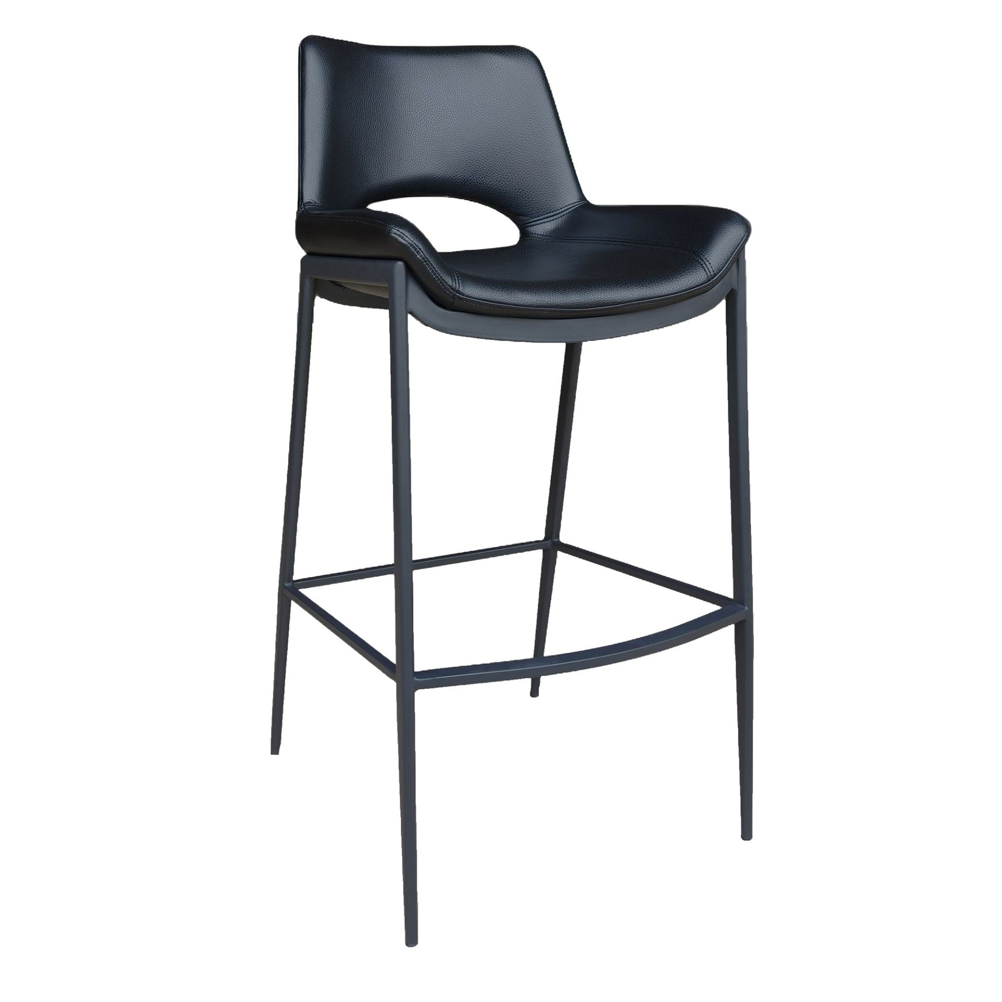 Tabouret de bar réglable Mabel – Vert (Lot de 2)