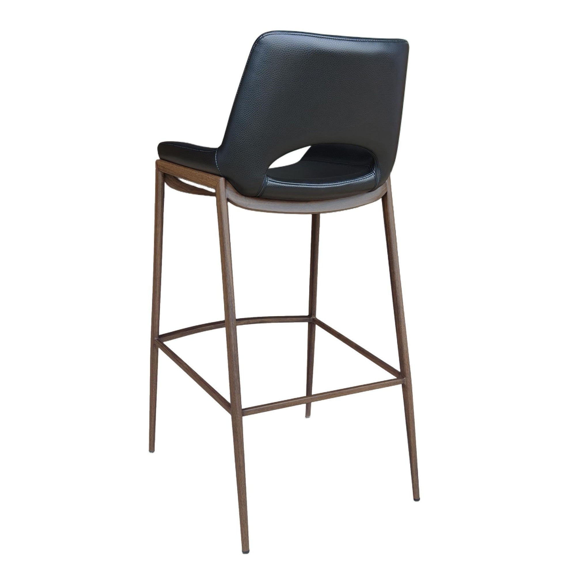 Tabouret de bar réglable Mabel – Vert (Lot de 2)
