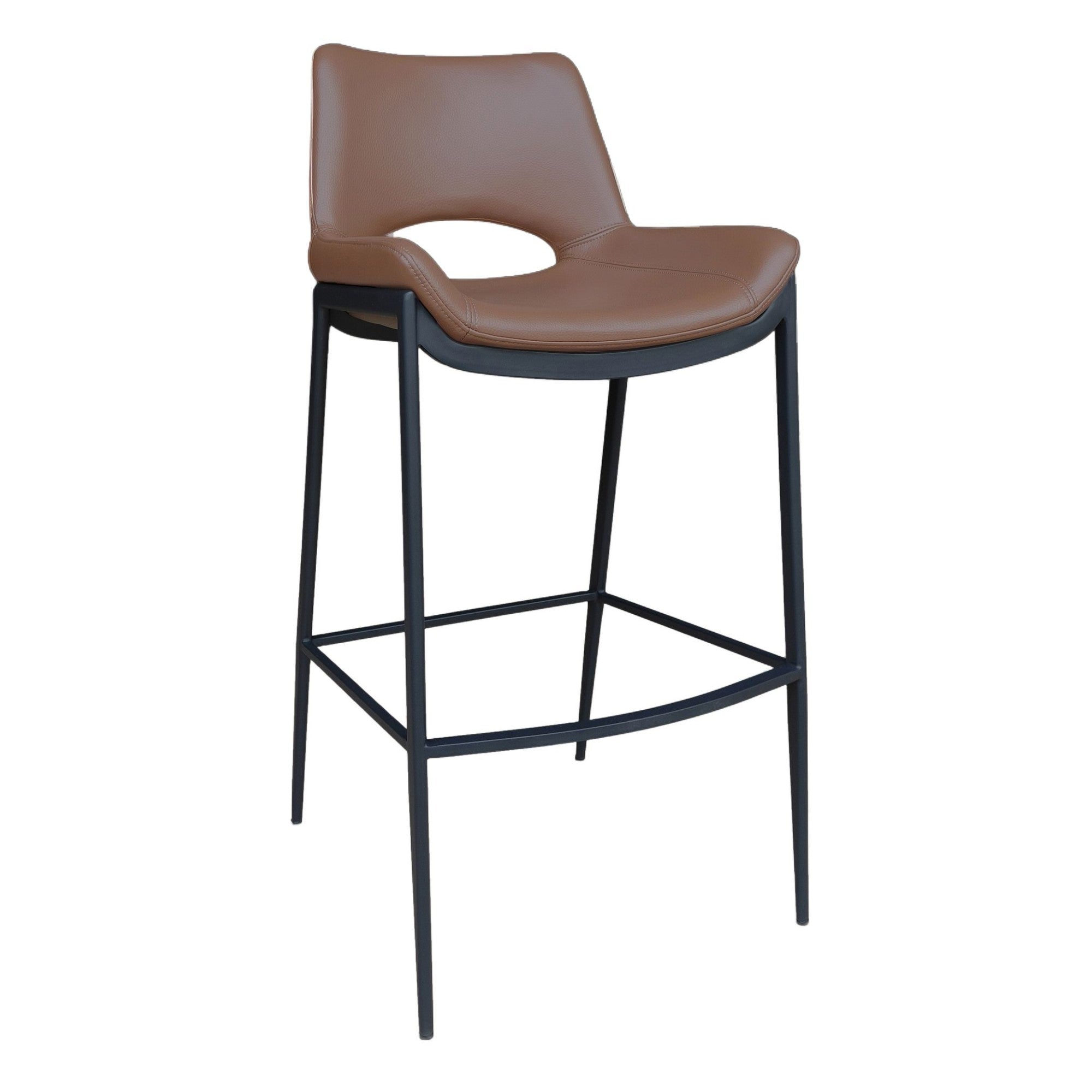 Tabouret de bar réglable Mabel – Vert (Lot de 2)