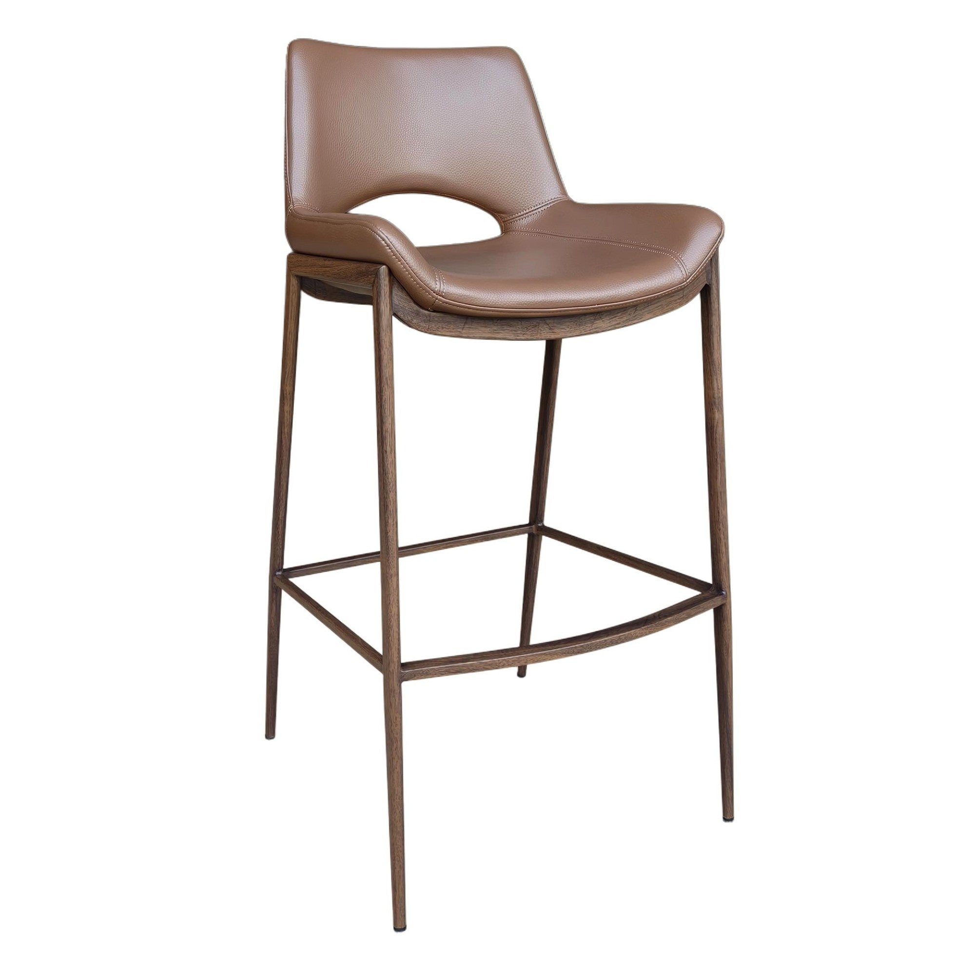 Tabouret de bar réglable Mabel – Vert (Lot de 2)
