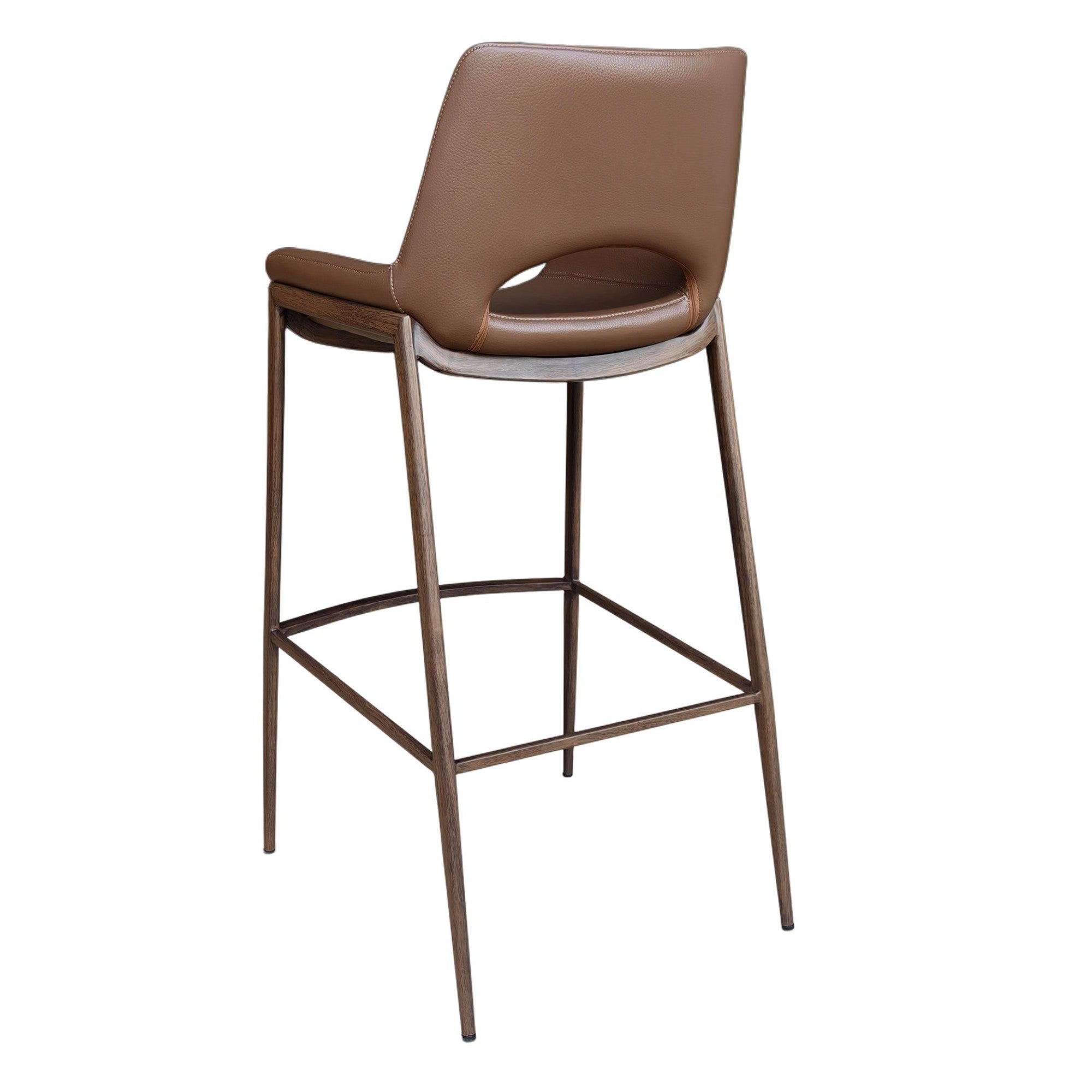 Tabouret de bar réglable Mabel – Vert (Lot de 2)