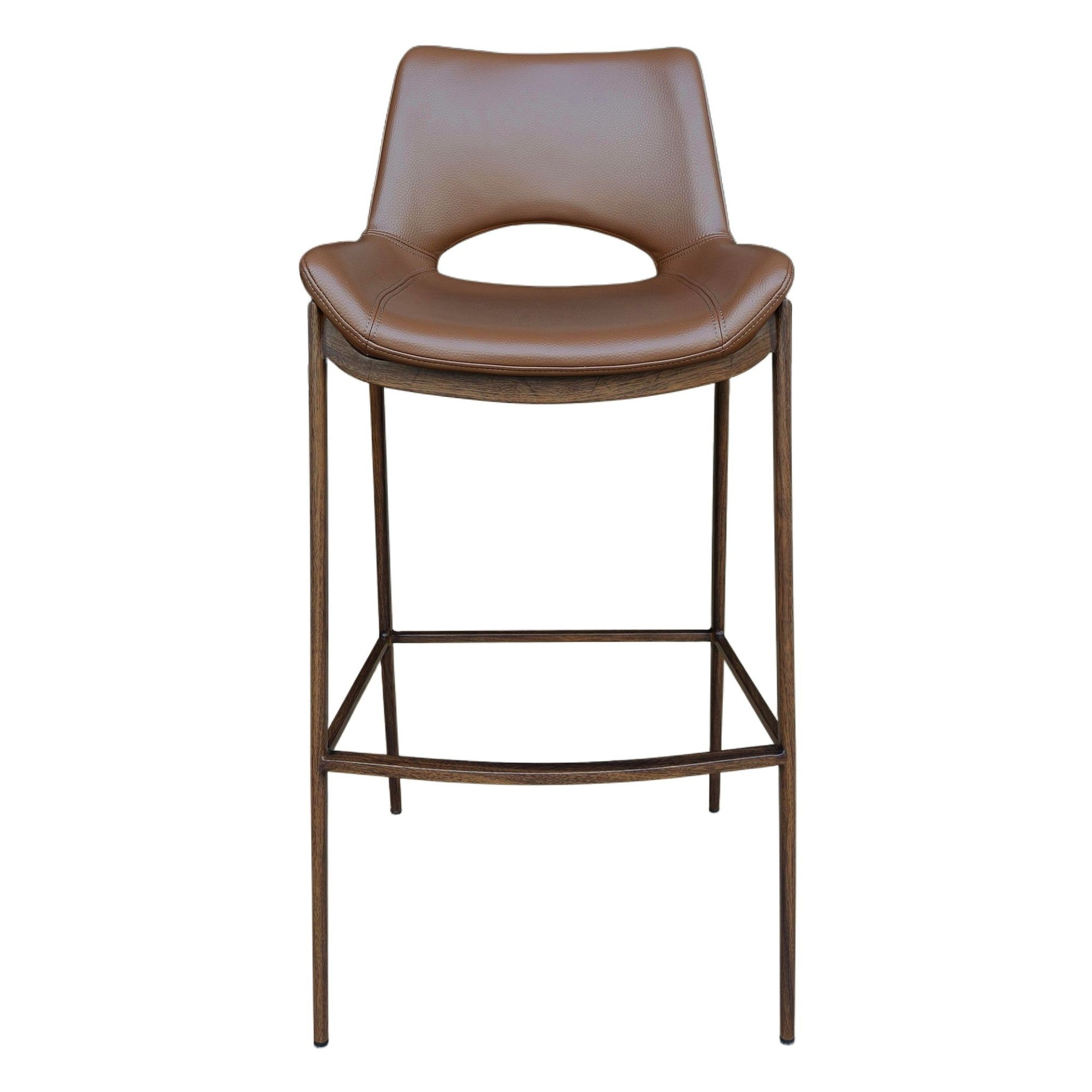 Tabouret de bar réglable Mabel – Vert (Lot de 2)