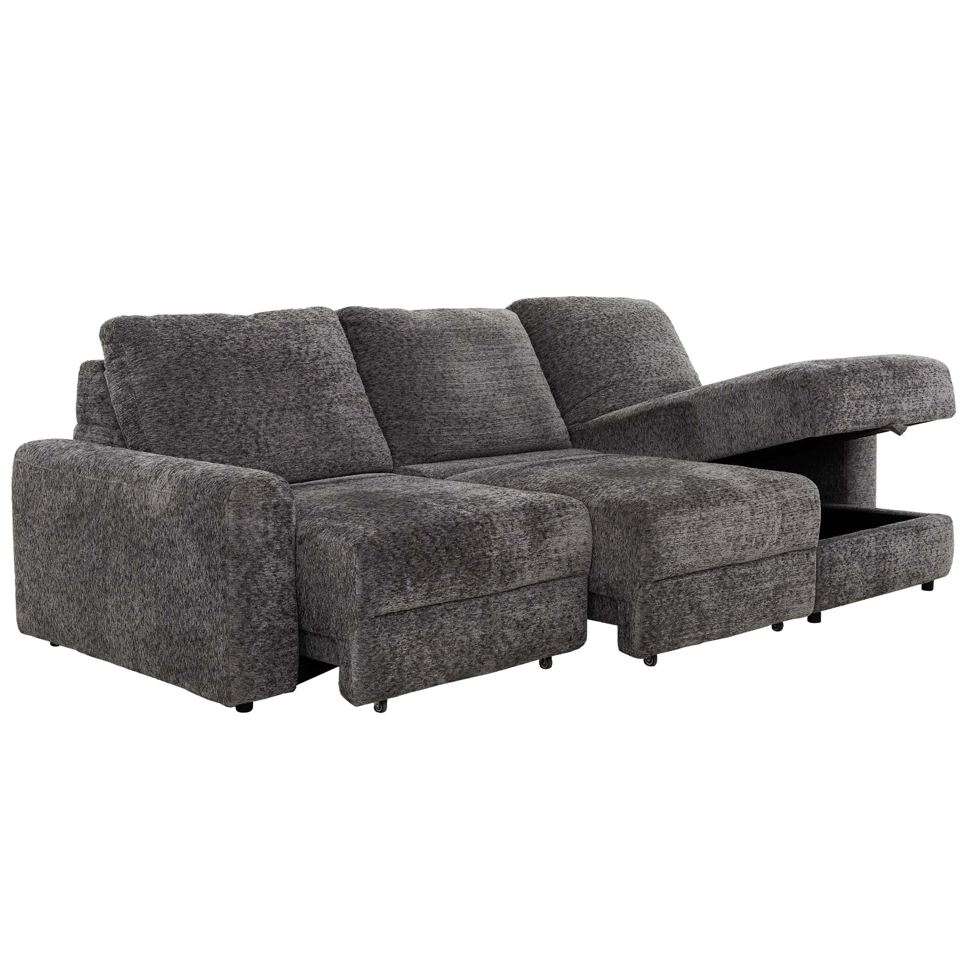 Infinity 3-Piece Power Slide Sectional Sleeper