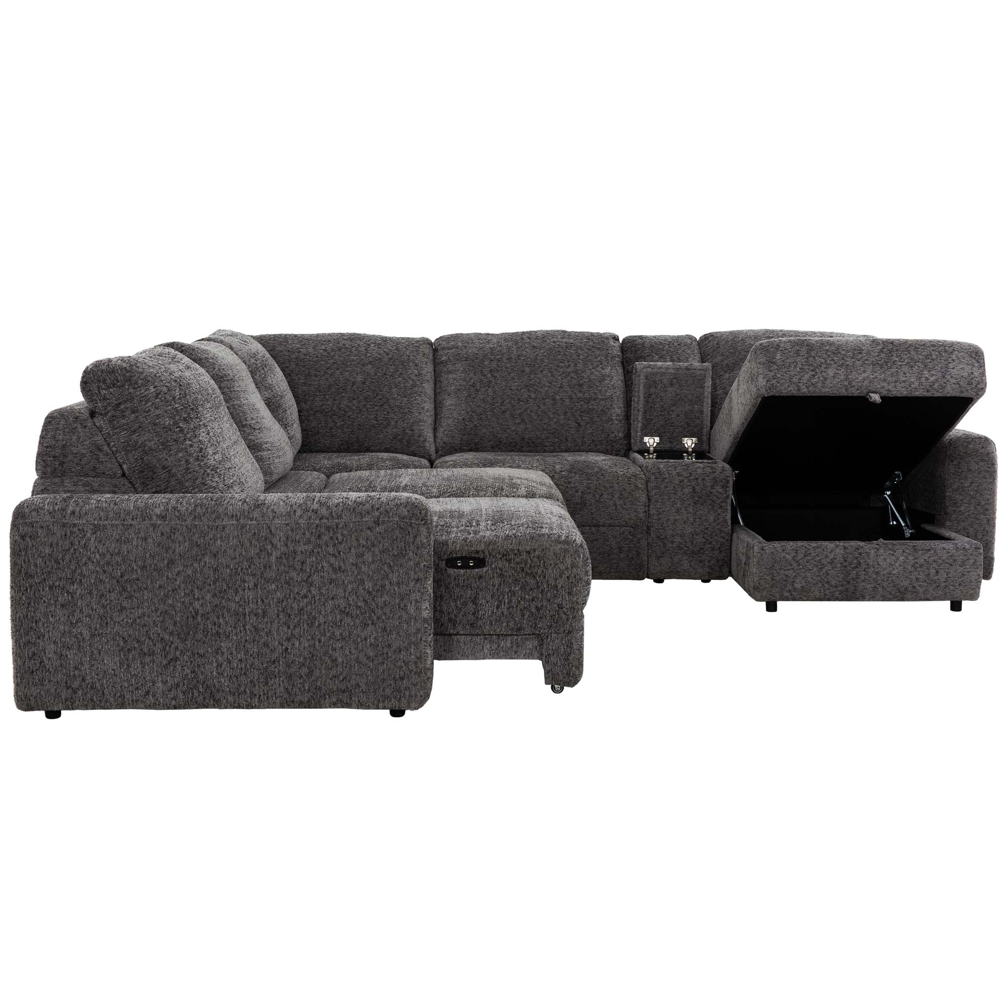 Infinity 6-Piece Power Slide Sectional
