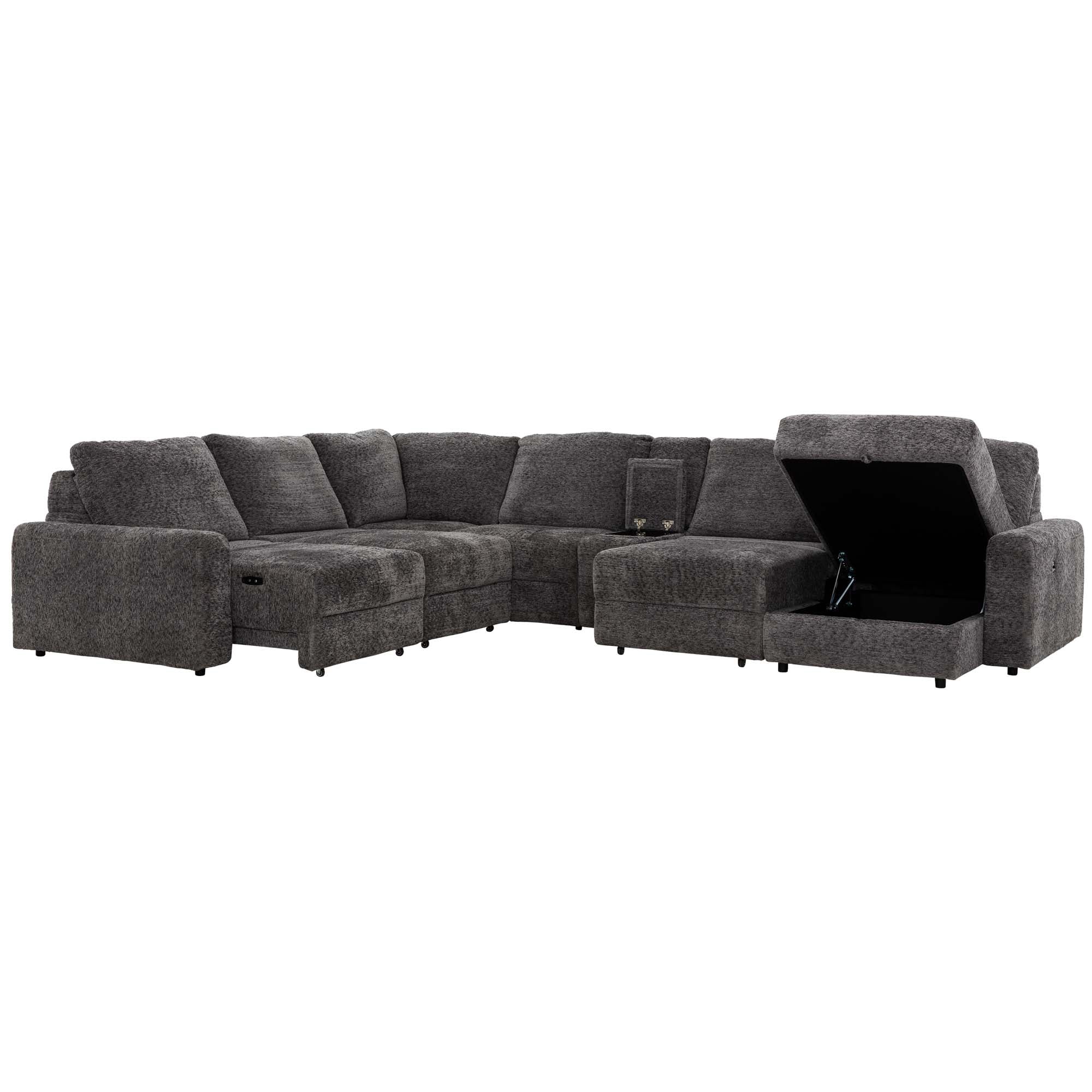 Infinity 7-Piece Power Slide Sectional