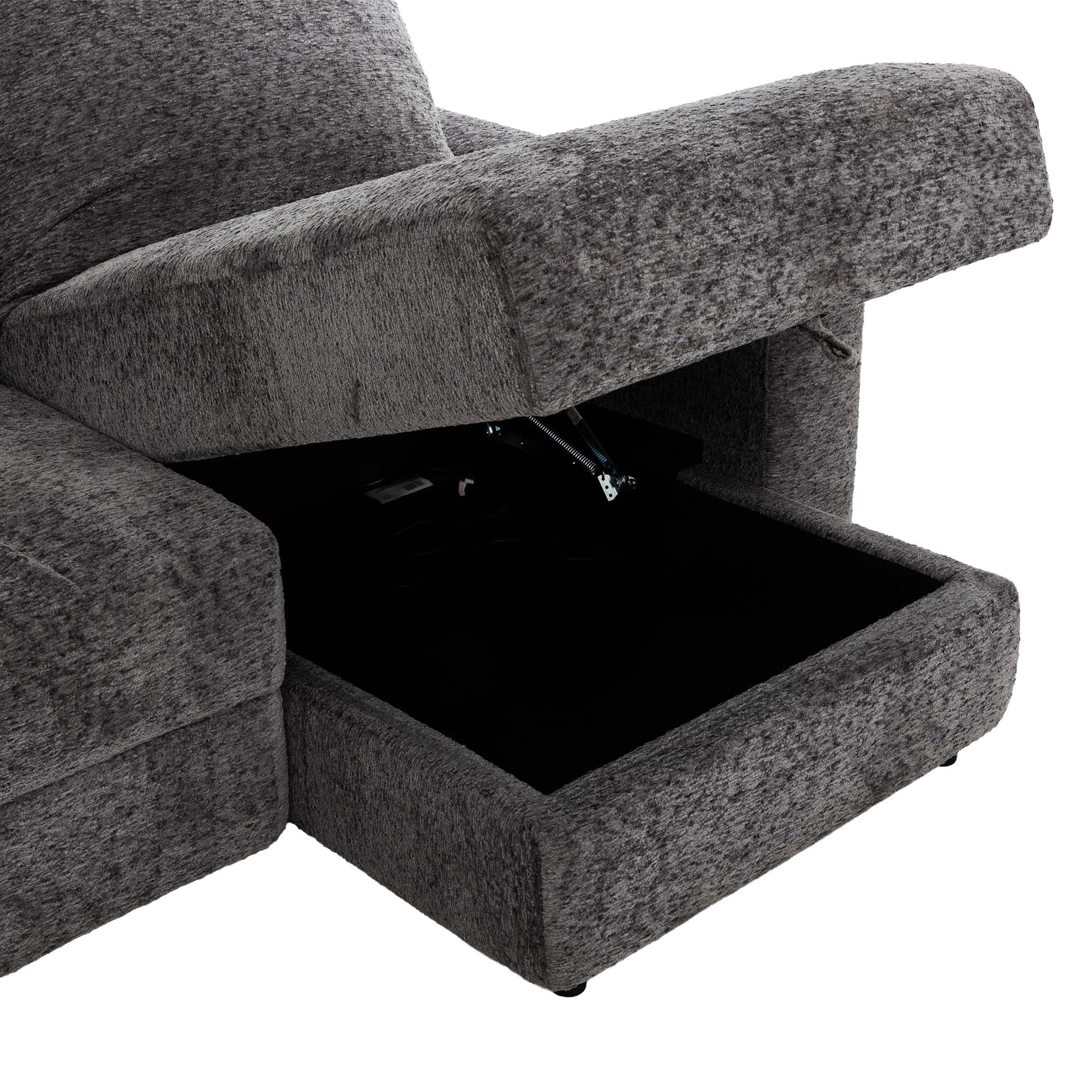 Infinity 7-Piece Power Slide Sectional