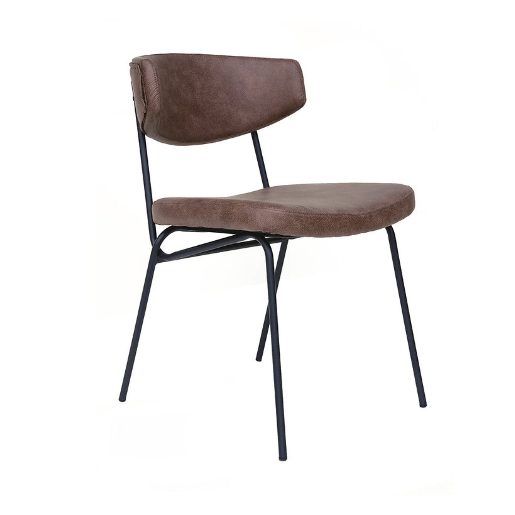 Ingrid Chair in Brown (Set of 2)