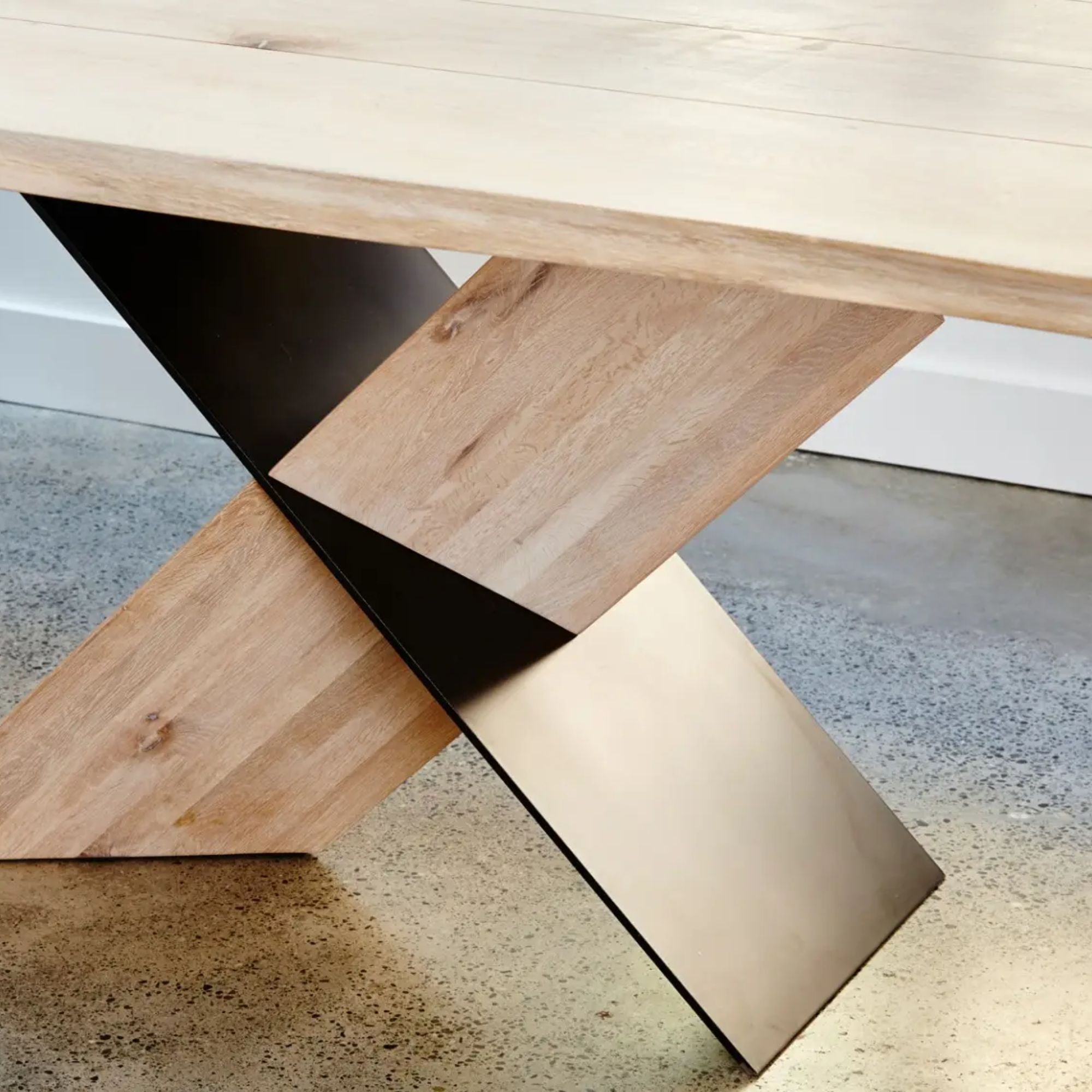 Moe's Home Instinct Collection Dining Table Natural | CastleUp Experience Centre Online Furniture
