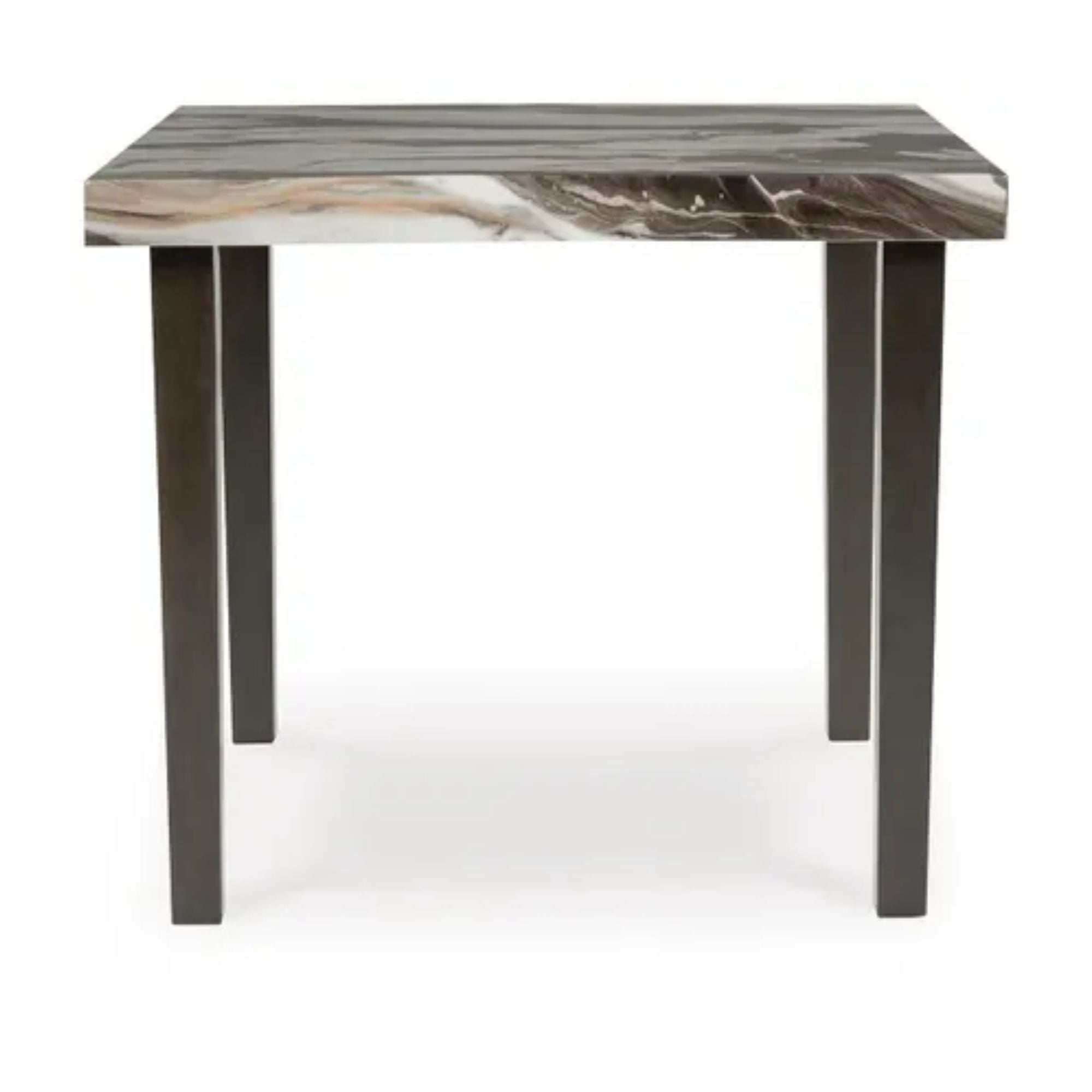 Square Jeshina DRM Counter Height Dining Table by Signature Ashley with a sturdy wooden finish and modern design.