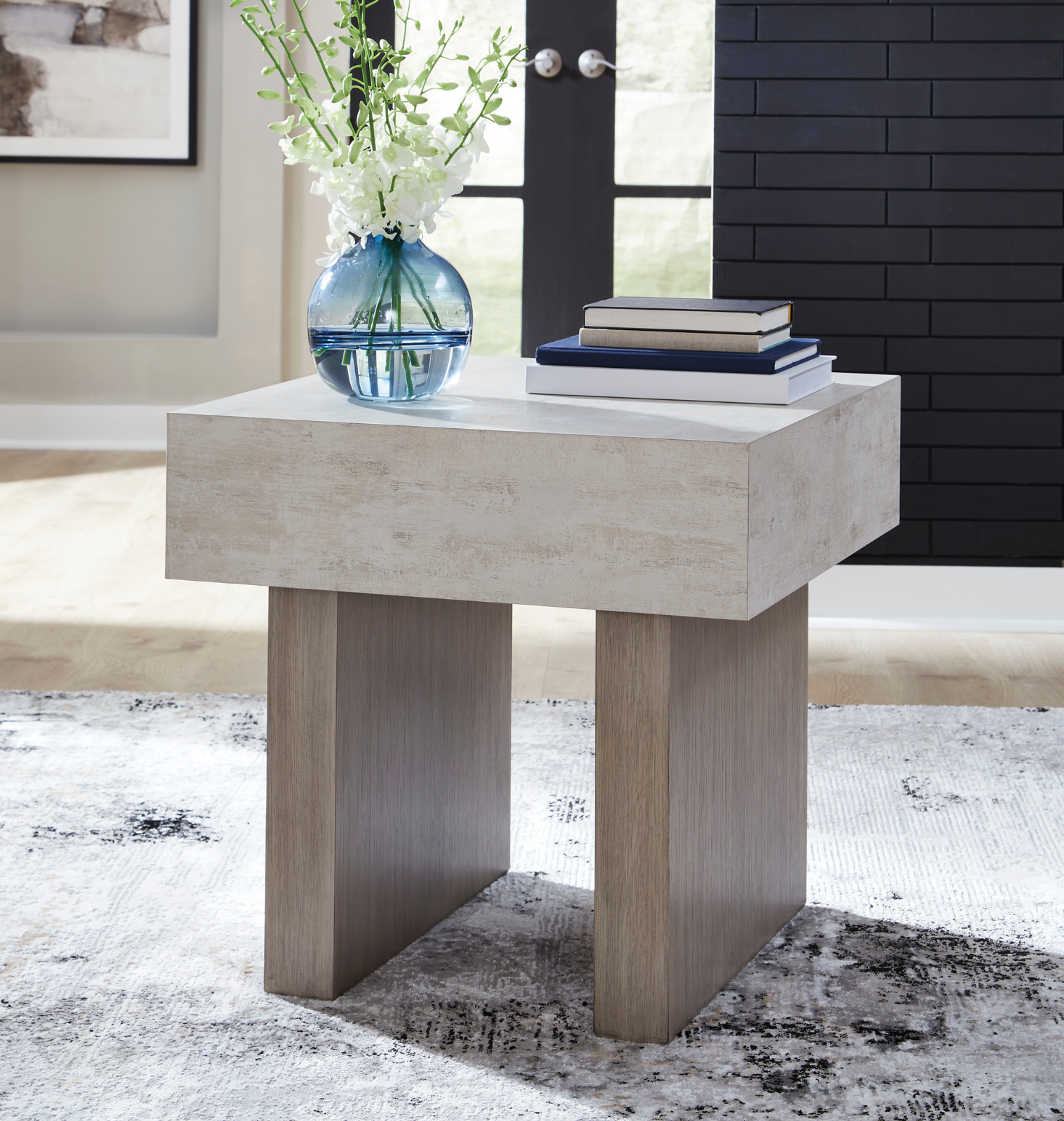 Jorlaina Square End Table