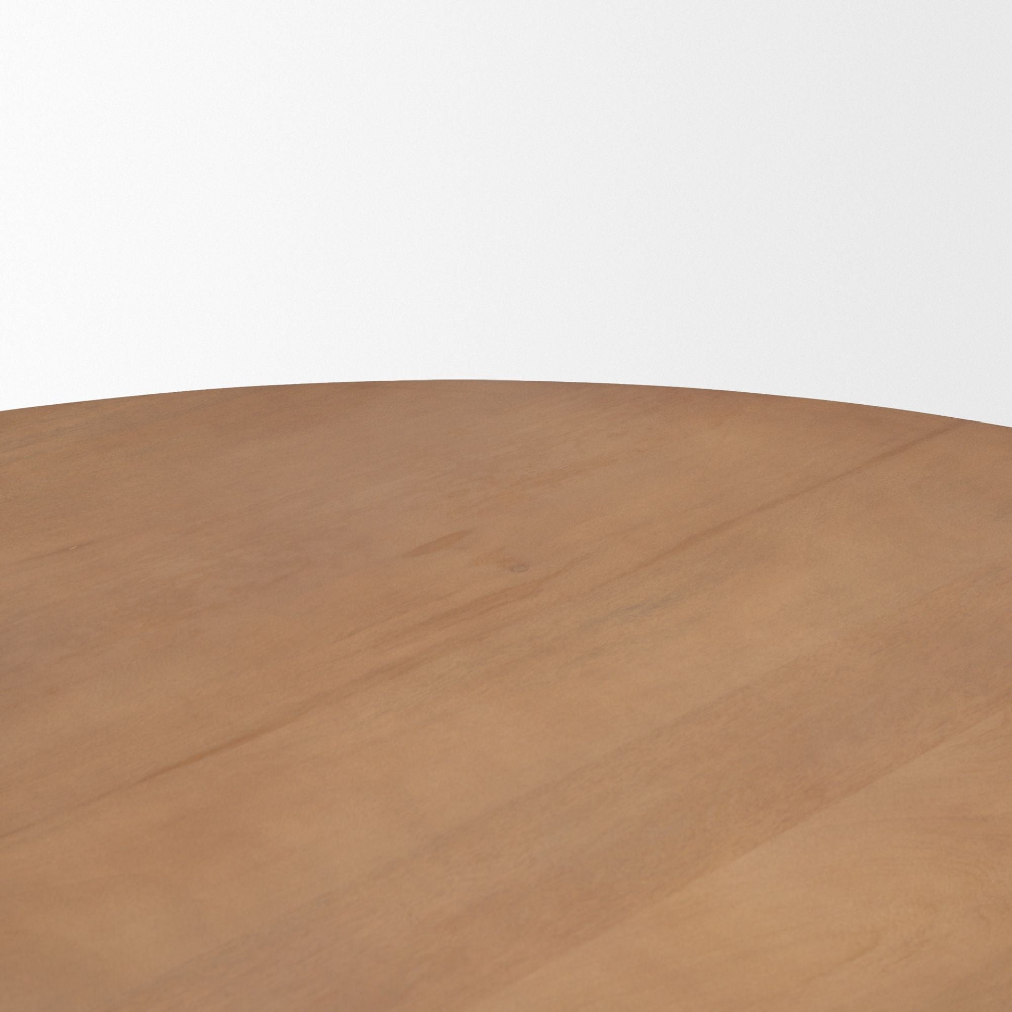 Mercana Jovani 60" Round Pedestal Dining Table Light Brown