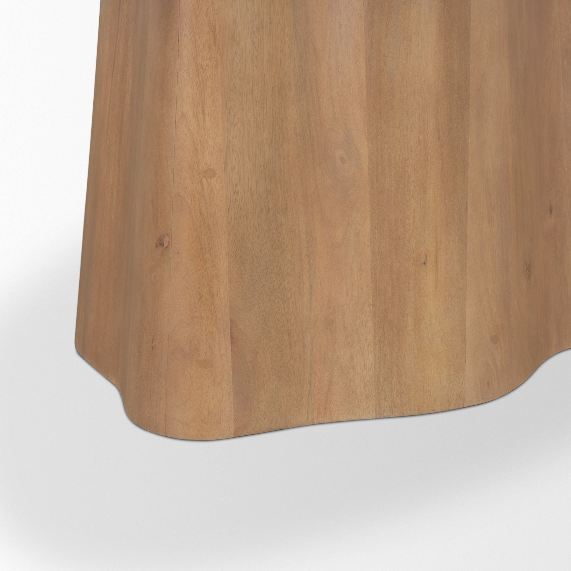 Mercana Jovani 94 inch Oval Dining Table Light Brown
