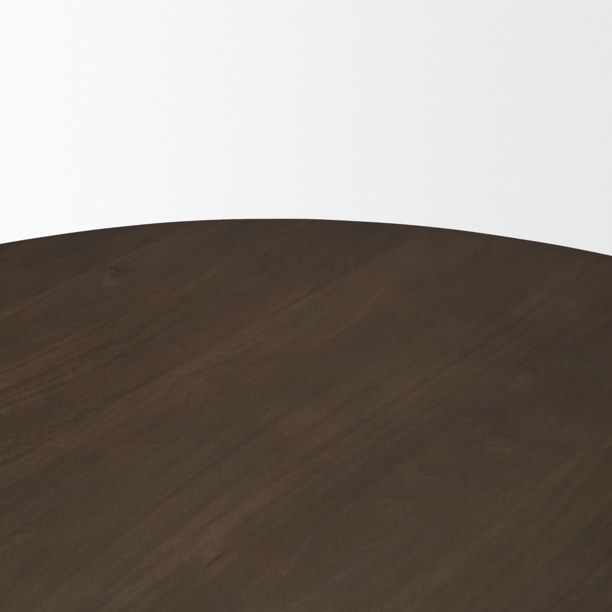 Mercana Jovani 60" Round Pedestal Dining Table Dark Brown
