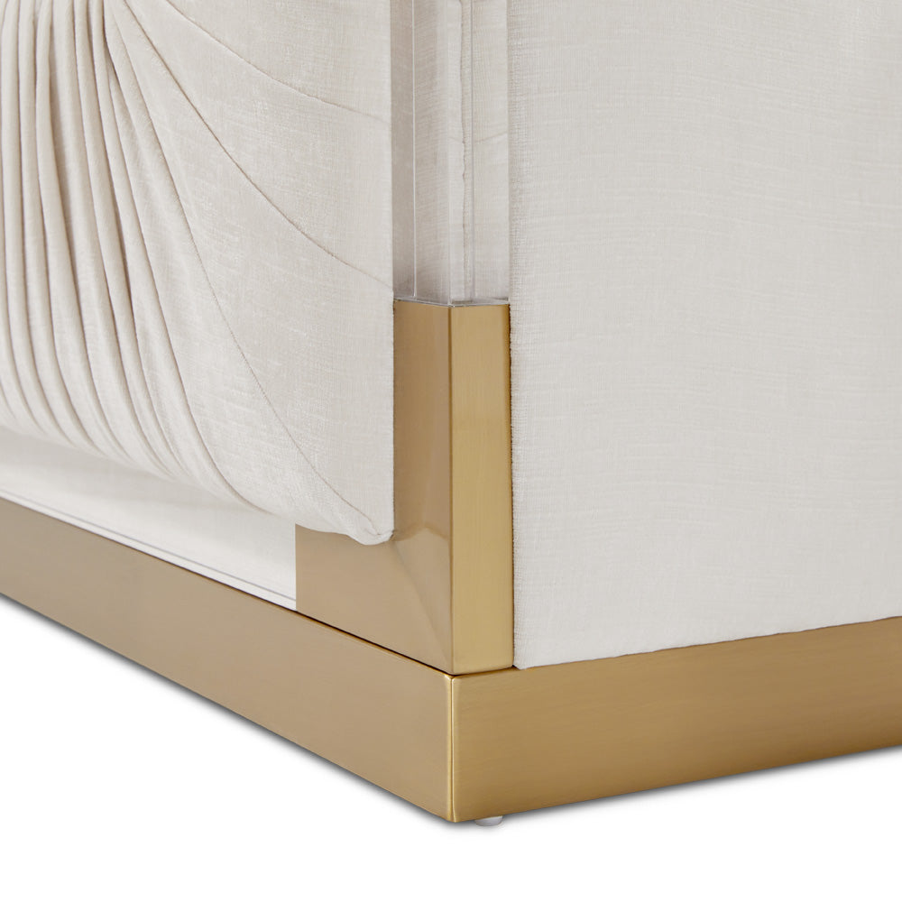 Julius Gold Sofa.