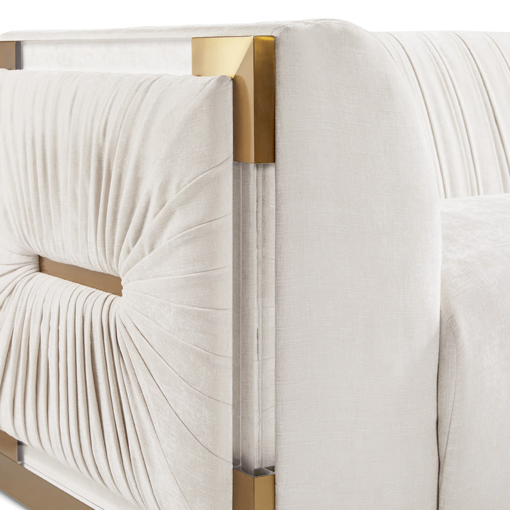 Julius Gold Sofa.
