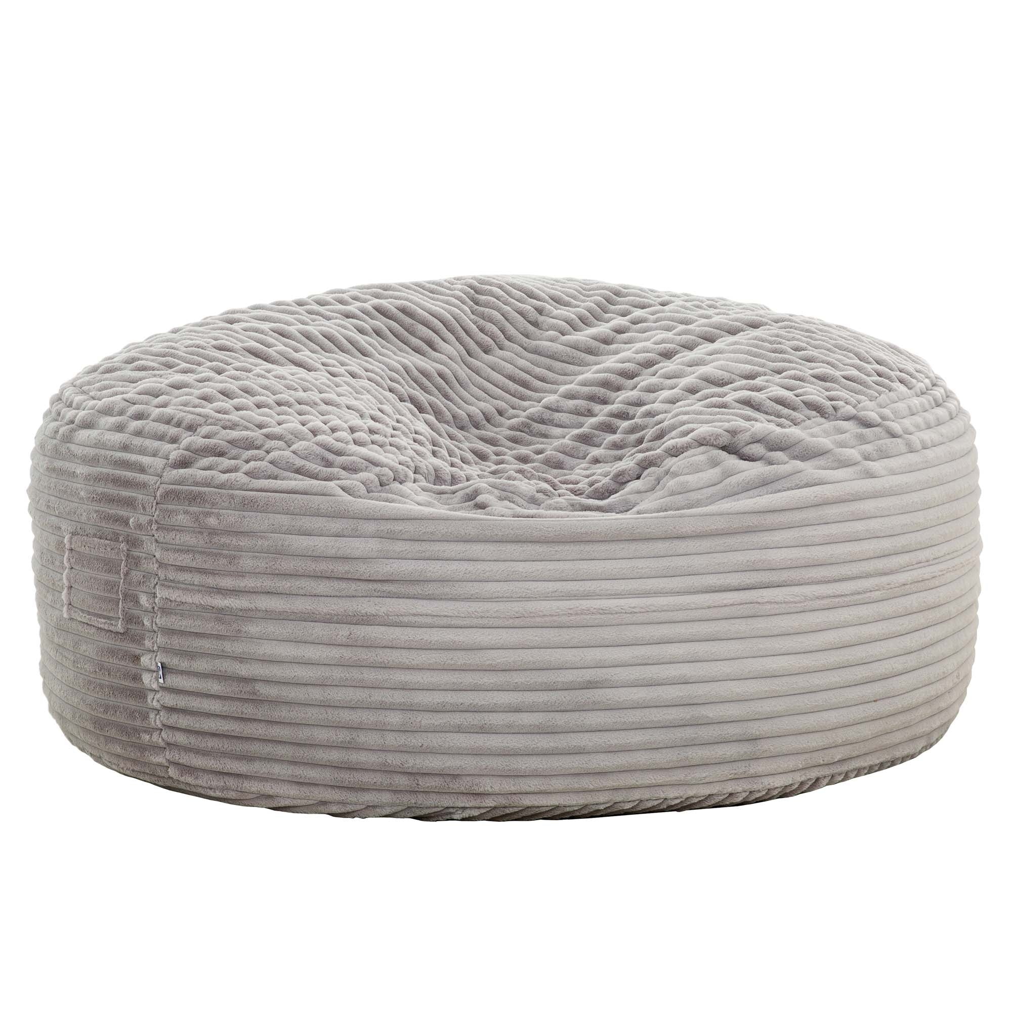 Sealy® Kade 6-Foot Bean Bag Lounger – Grey