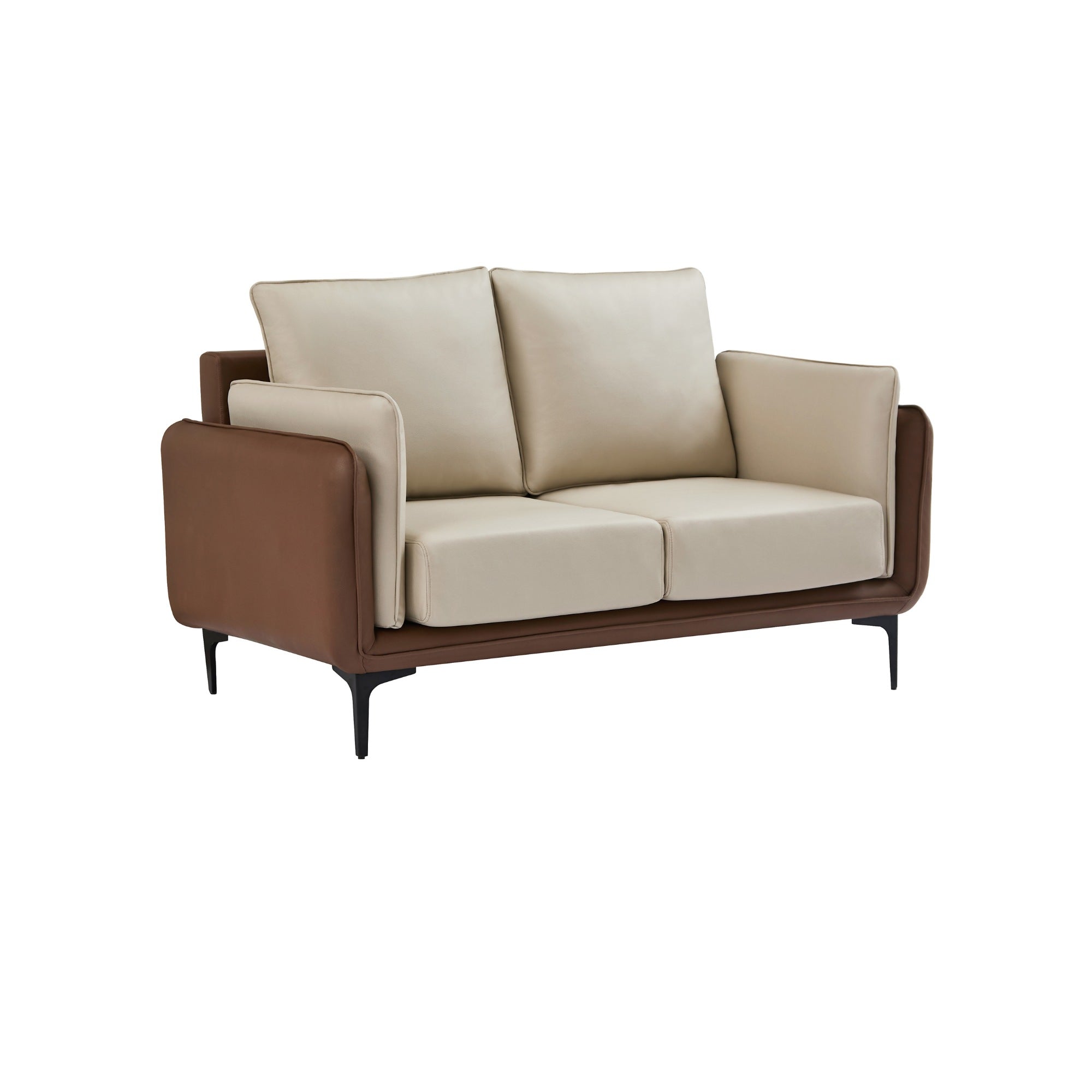 Kensington Two-Tone Loveseat | CastleUp Experience Centre Online Furniture