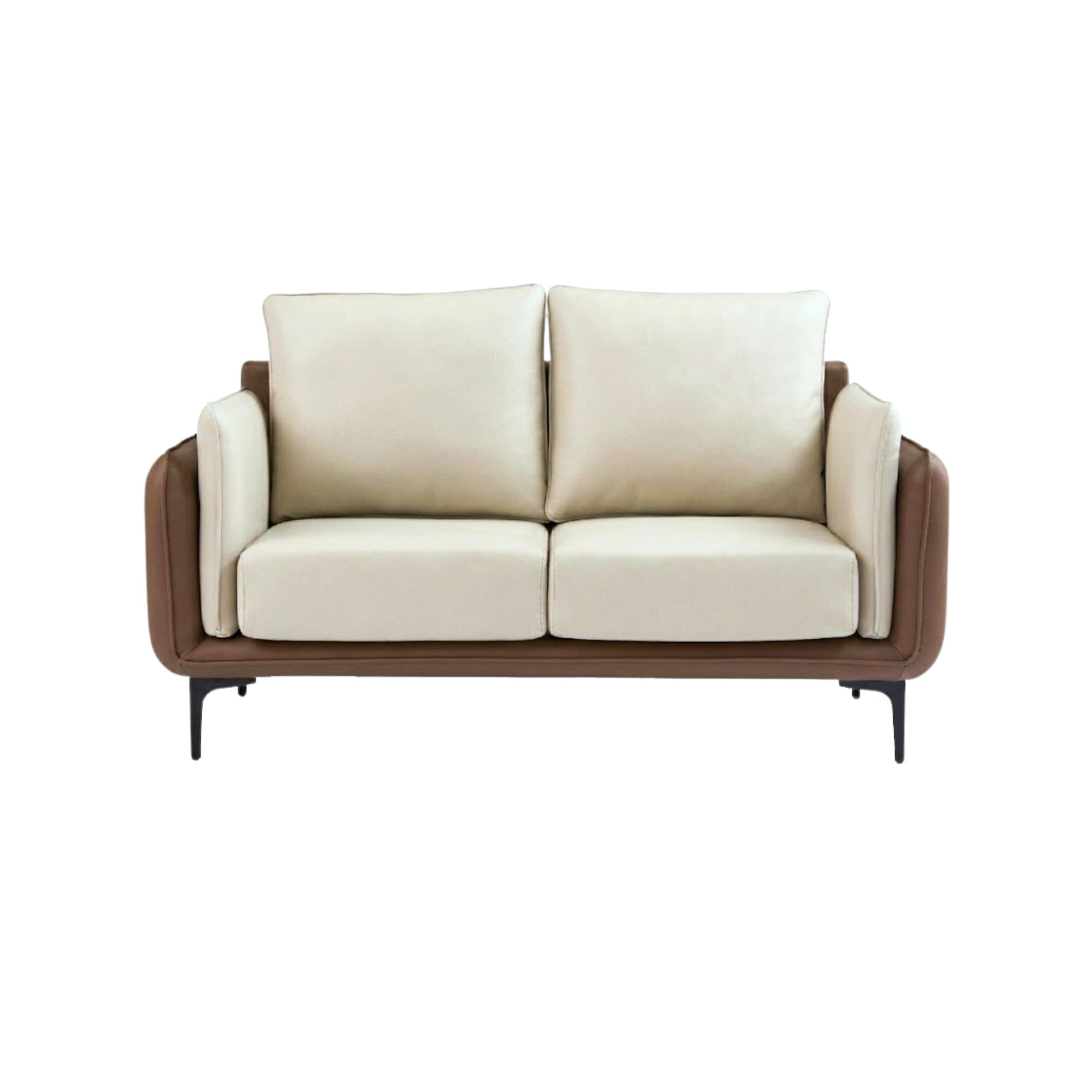 Kensington Two-Tone Loveseat | CastleUp Experience Centre Online Furniture