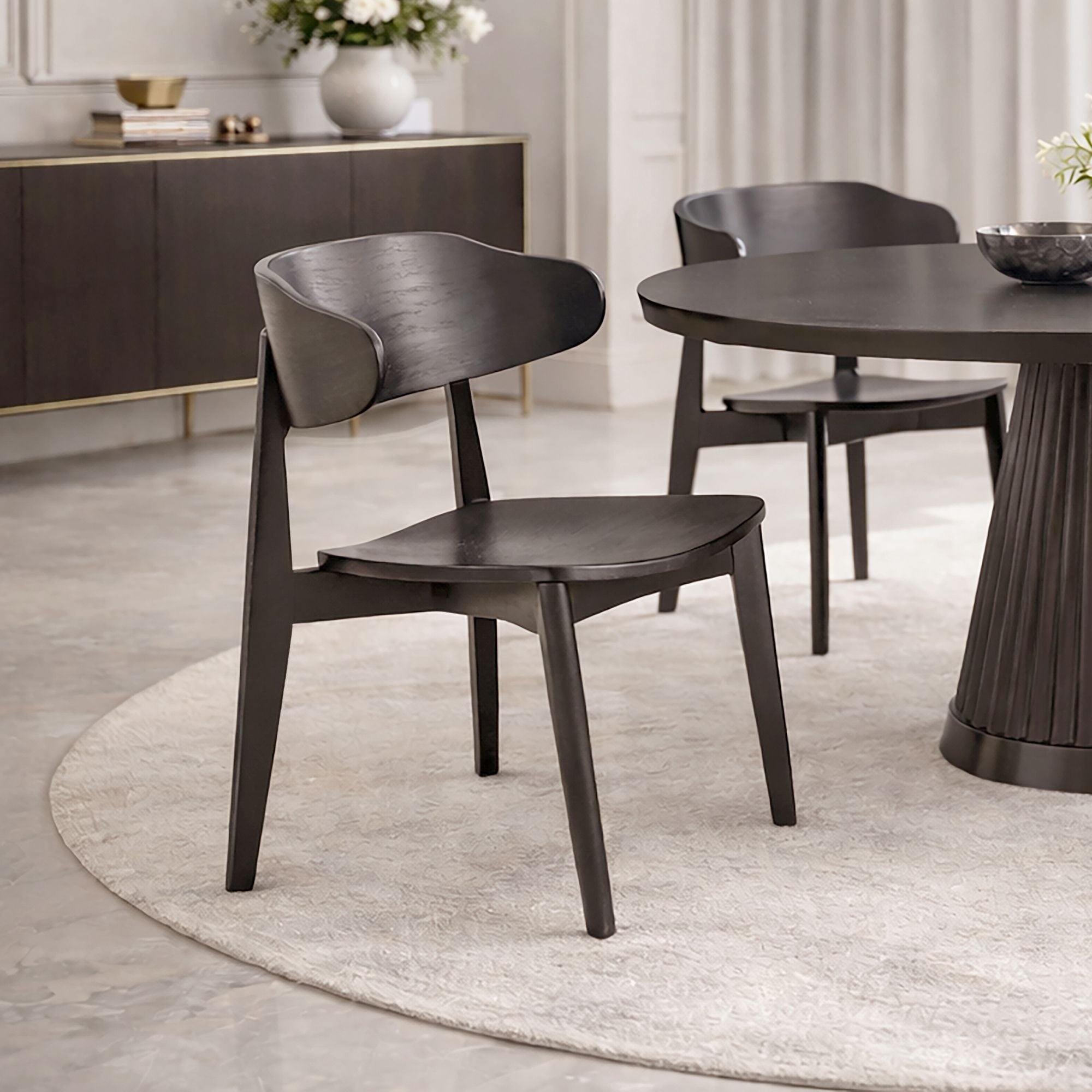 Khari Dining Chair in Mocha (Set of 2)