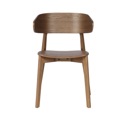 Khari Dining Chair in Walnut (Set of 2)