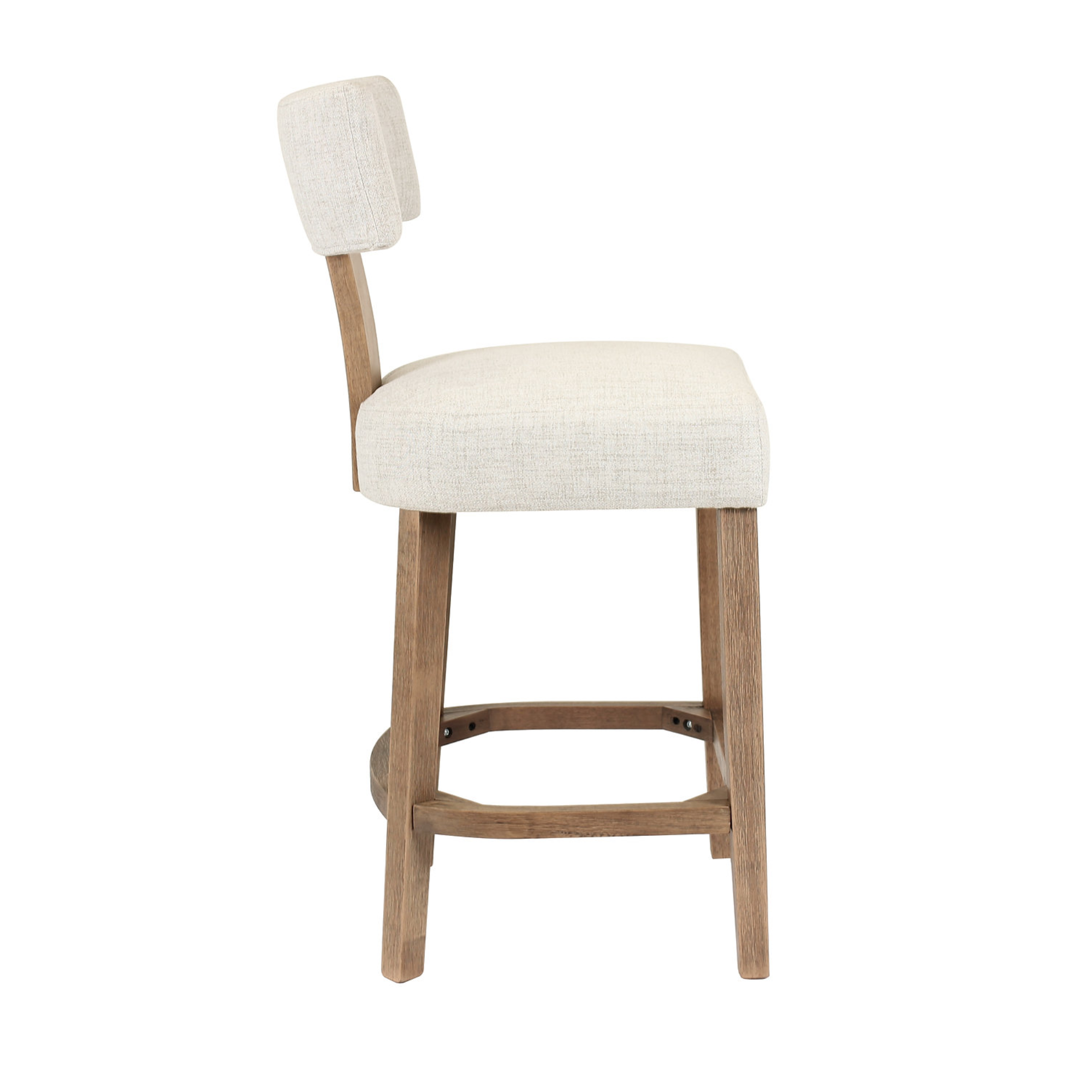 Klis Counter Stool in Beige | CastleUp Experience Centre Online Furniture