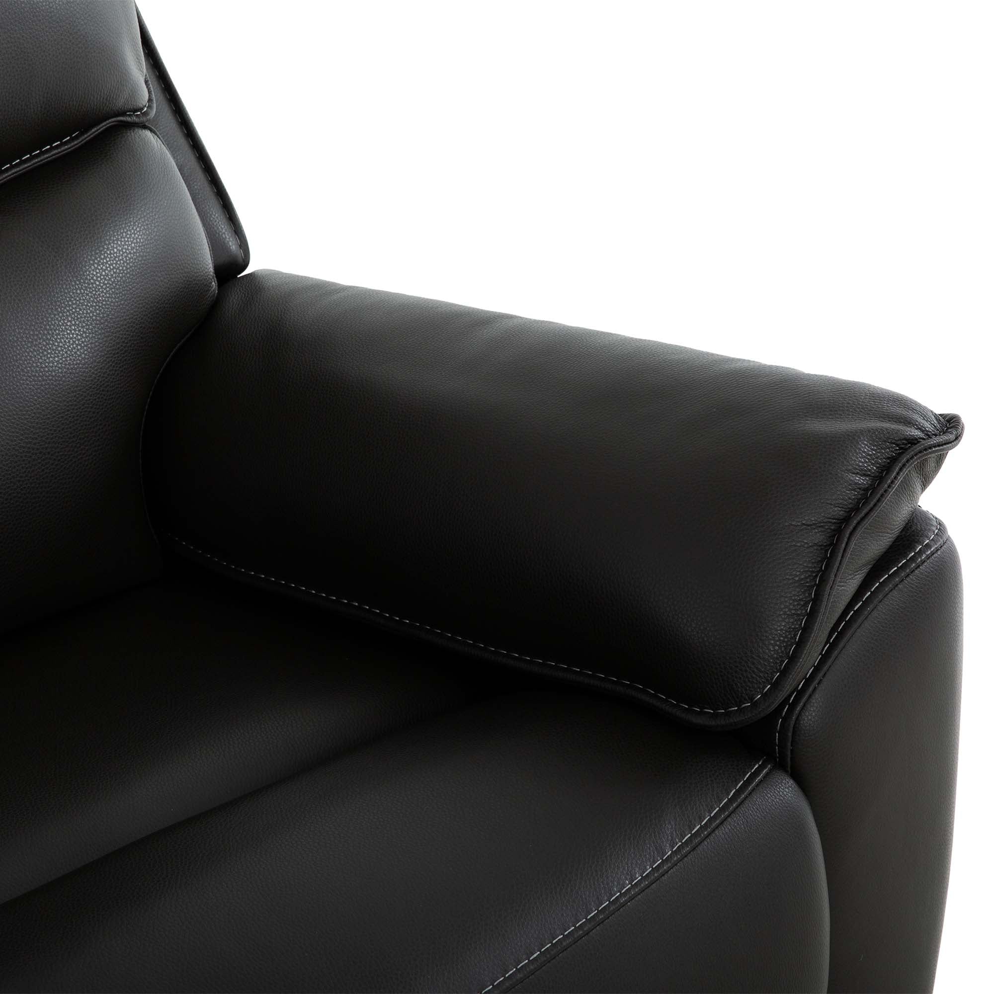 Knox 6-Piece Leather Power Reclining Sectional