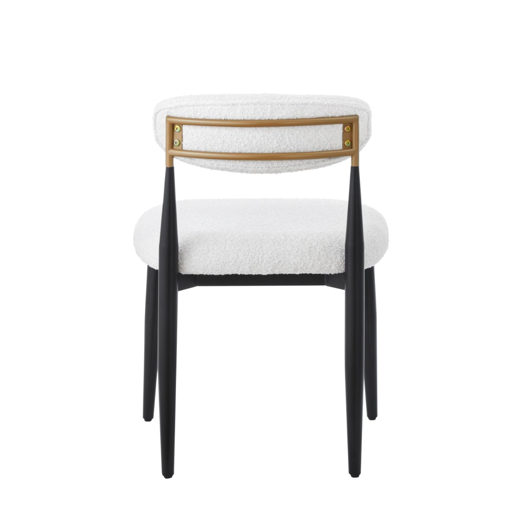 Kodi Dining Chair Set in White (Set of 2) | CastleUp Experience Centre Online Furniture