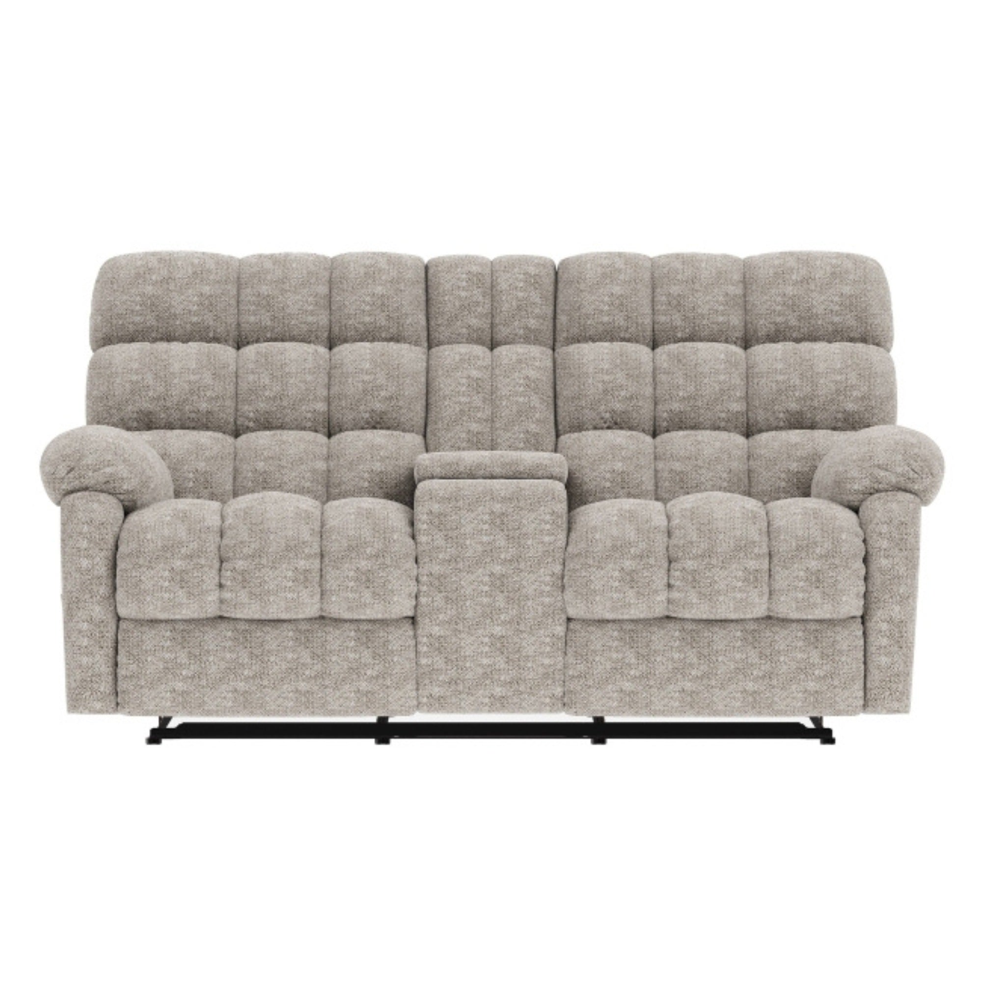 Lancaster Reclining Upholstery Set Beige Chenille