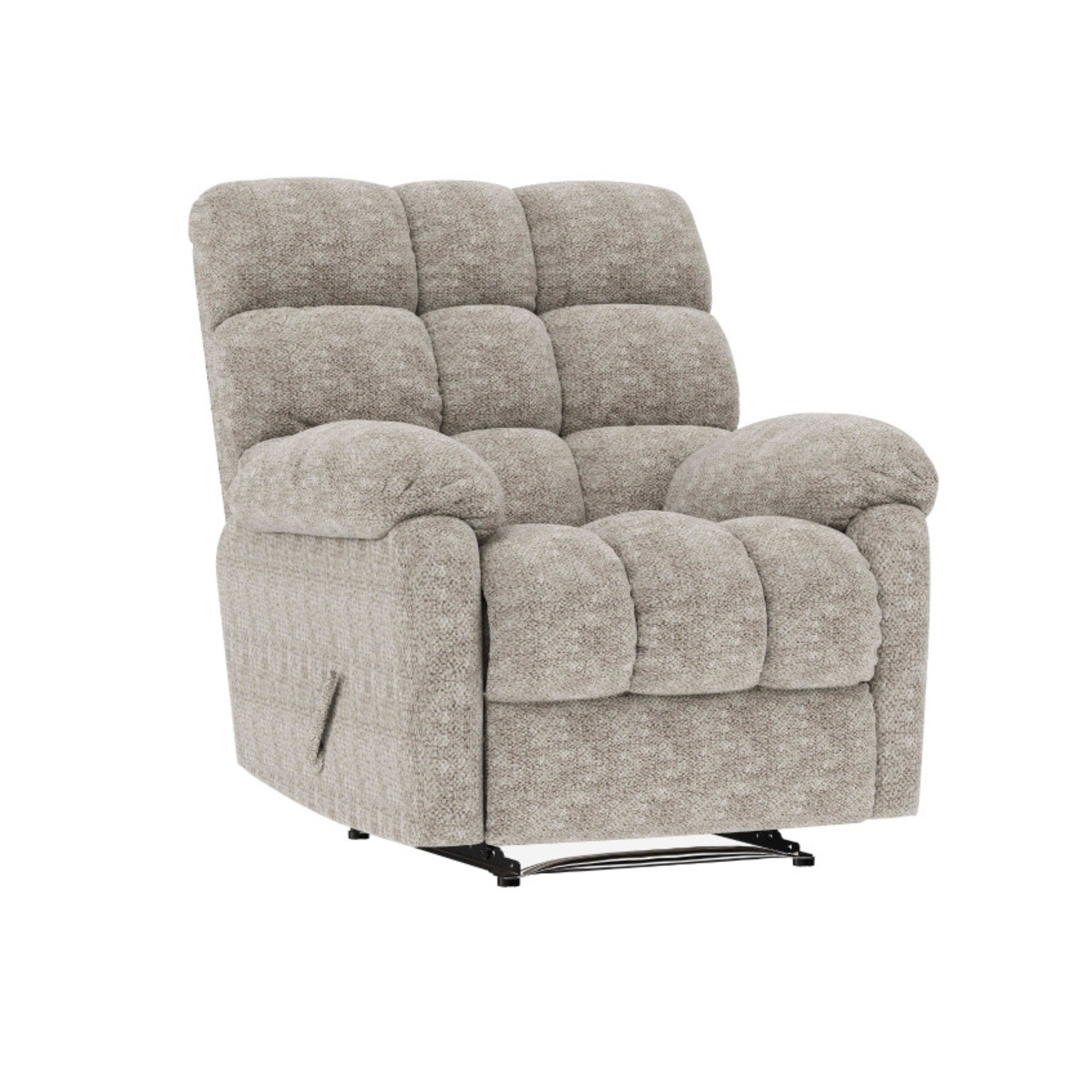 Lancaster Reclining Upholstery Set Beige Chenille
