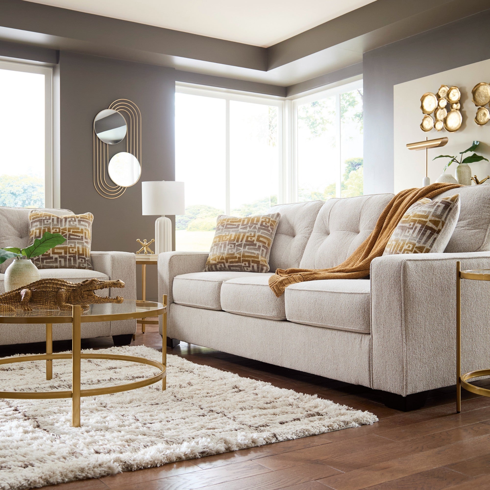 Larimer Sofa in Stone