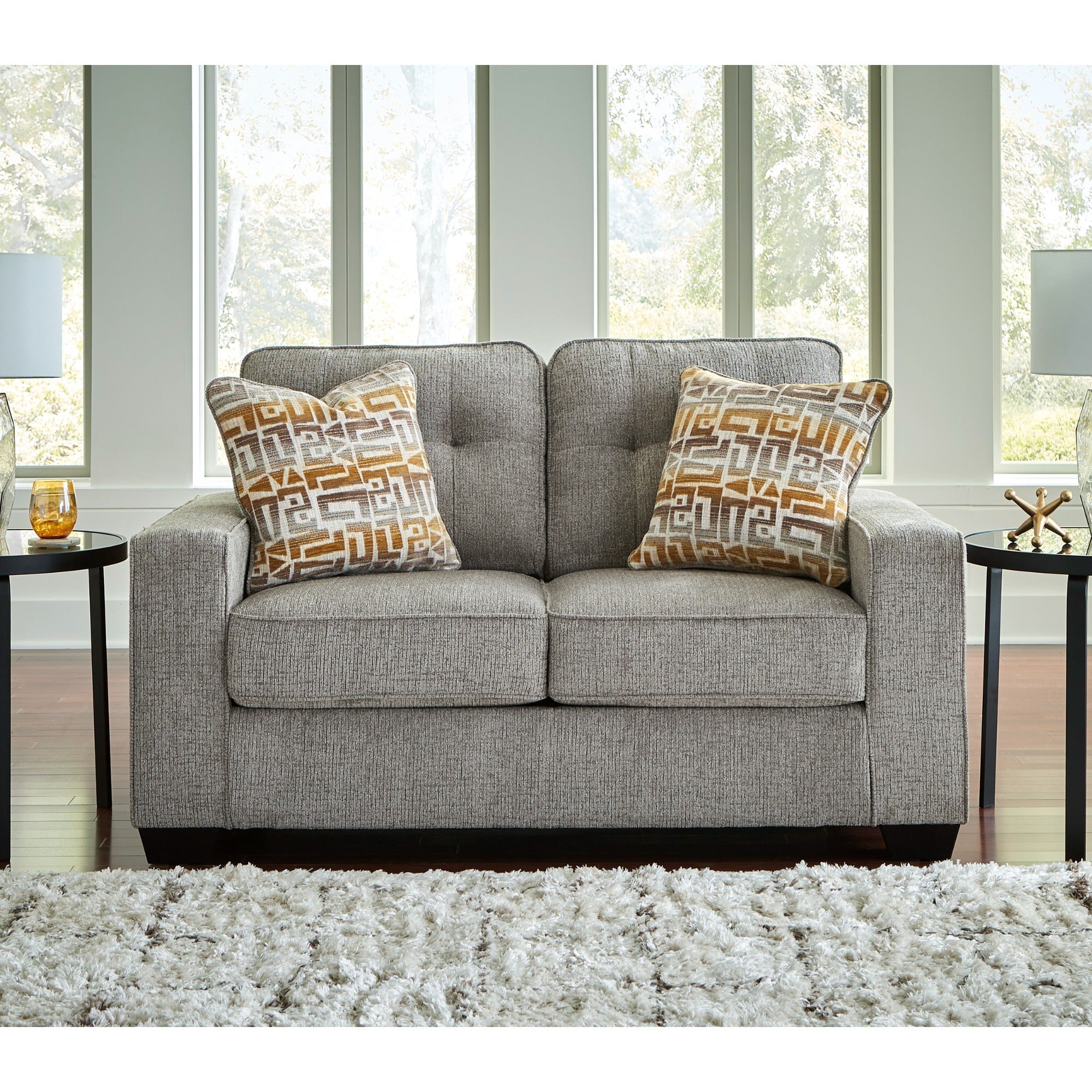 Larimer Loveseat in Iron