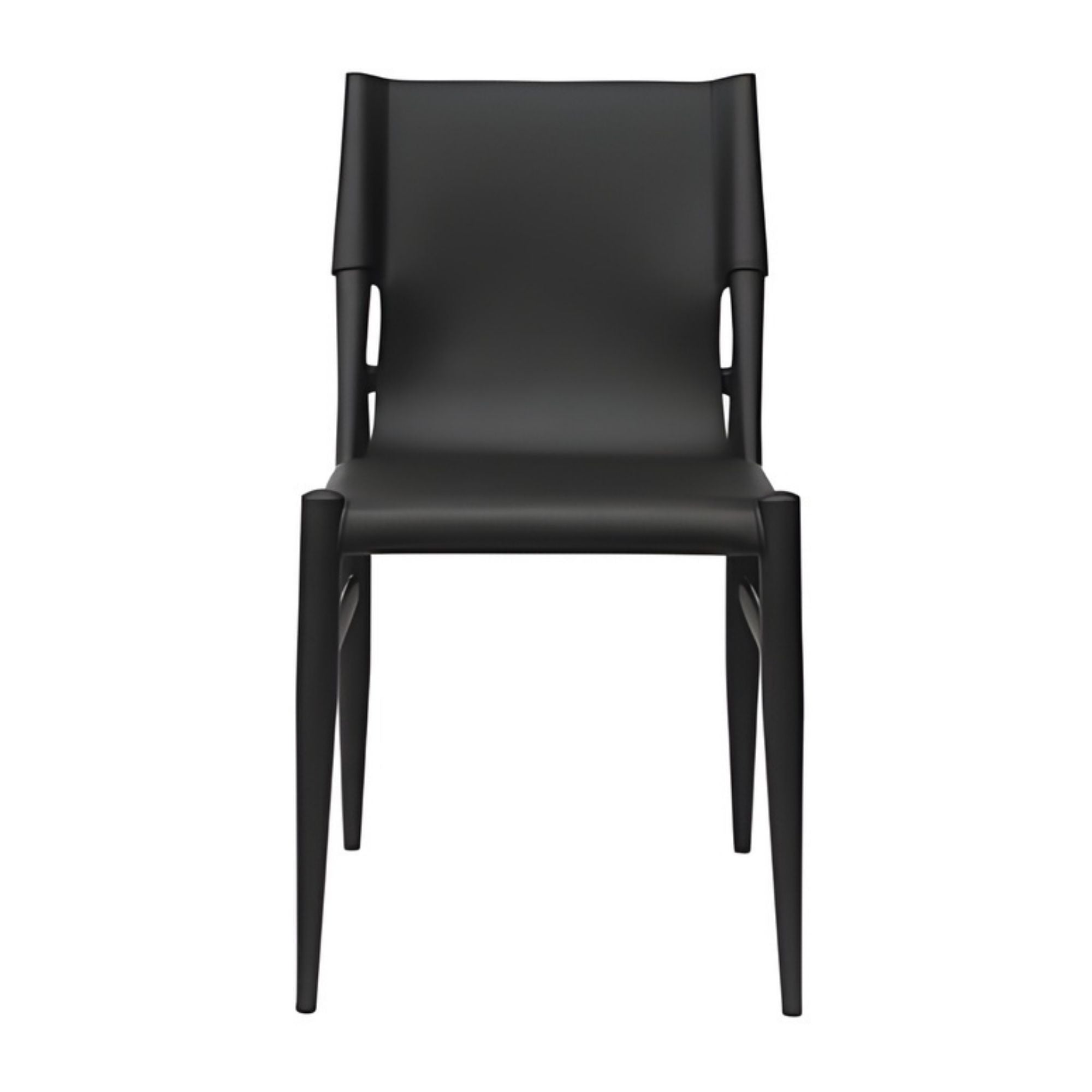 Leader Dining Chair in Black (Set of 2)