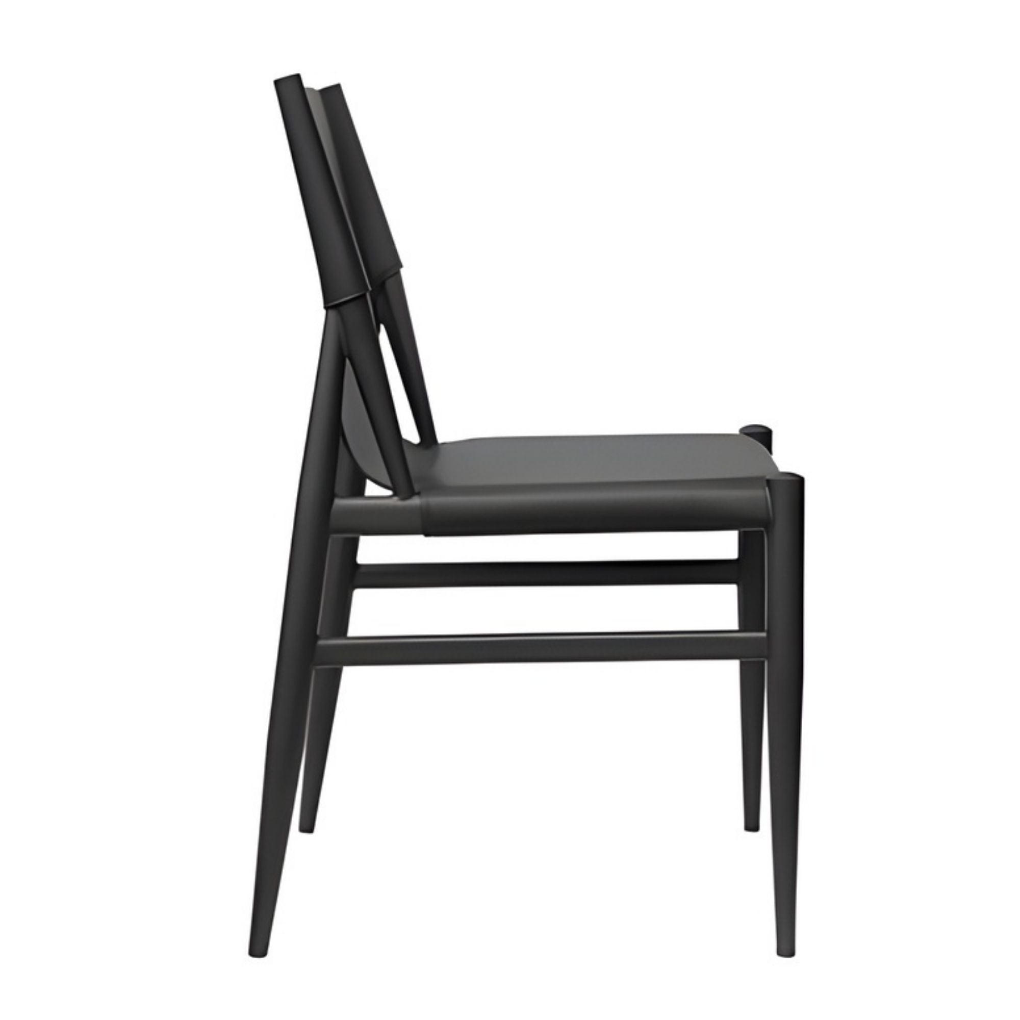 Leader Dining Chair in Black (Set of 2)