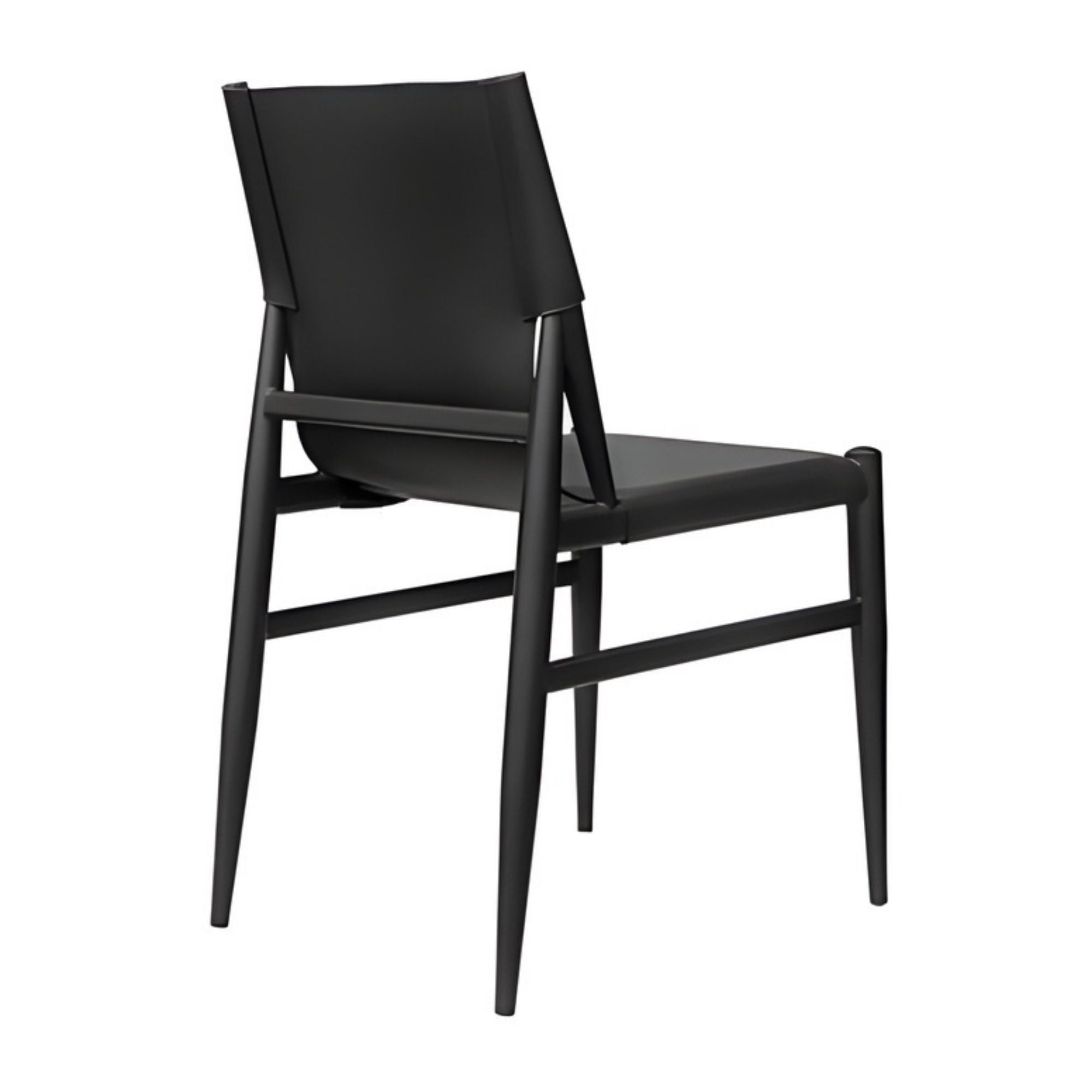 Leader Dining Chair in Black (Set of 2)