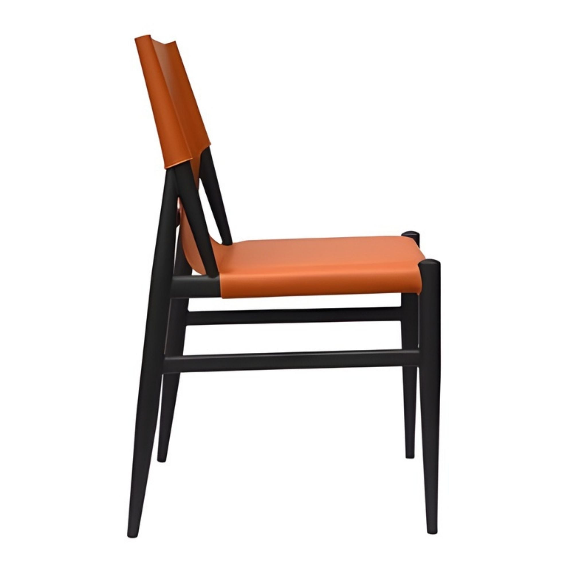 Leader Dining Chair in Terracotta (Set of 2)