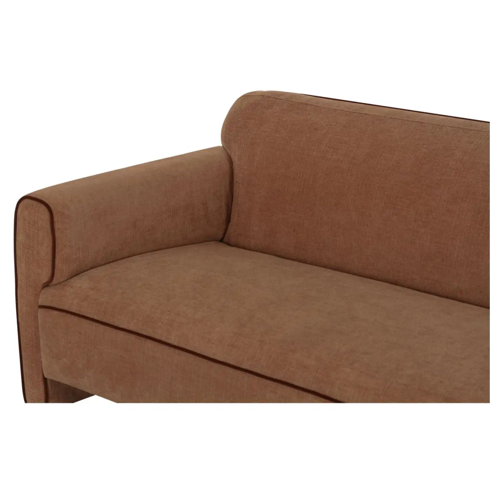 Moe's Home Leo Collection Sofa Light Brown | CastleUp Experience Centre Online Furniture