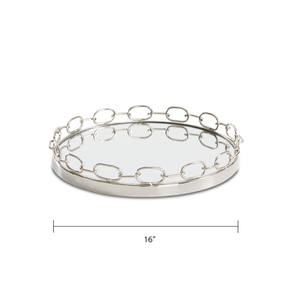 Lilou Chain Link Tray - 16".