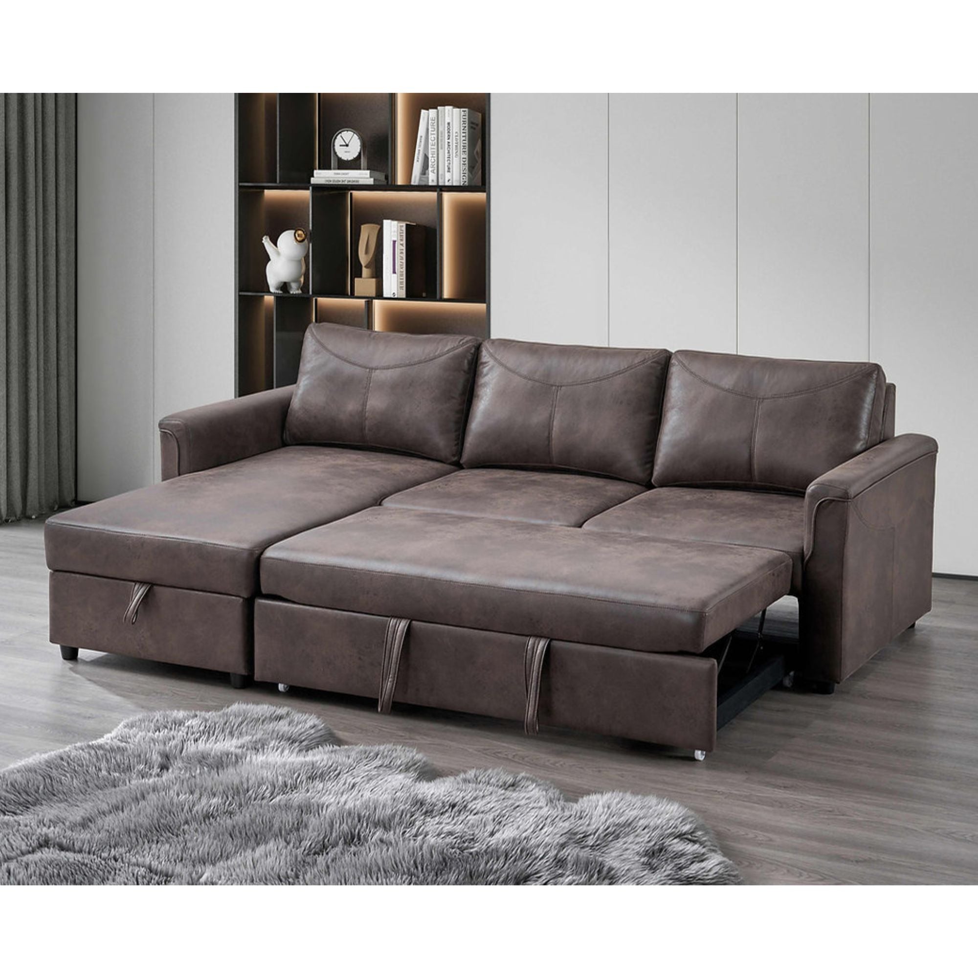 Atlas Storage Sectional Sleeper | CastleUp Experience Centre