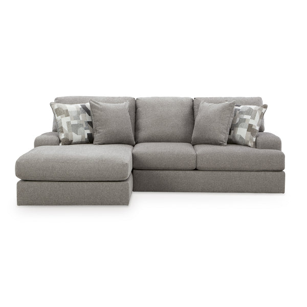 Lindon 2-Piece Sectional with Chaise in Smoke